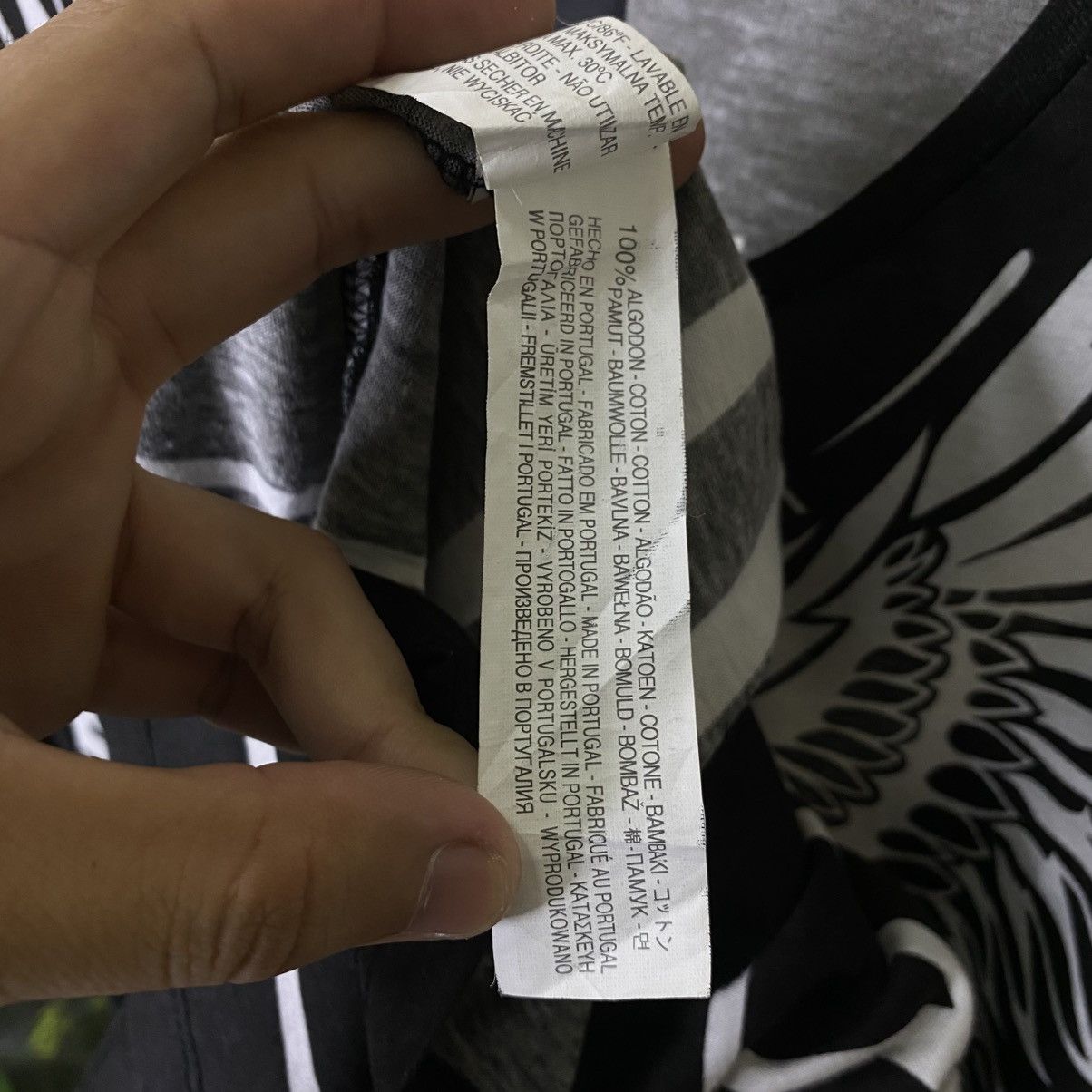 Zara Zara Man Affliction Design AllOverPrint Tshirt Size US L / EU 52-54 / 3 - 7 Thumbnail