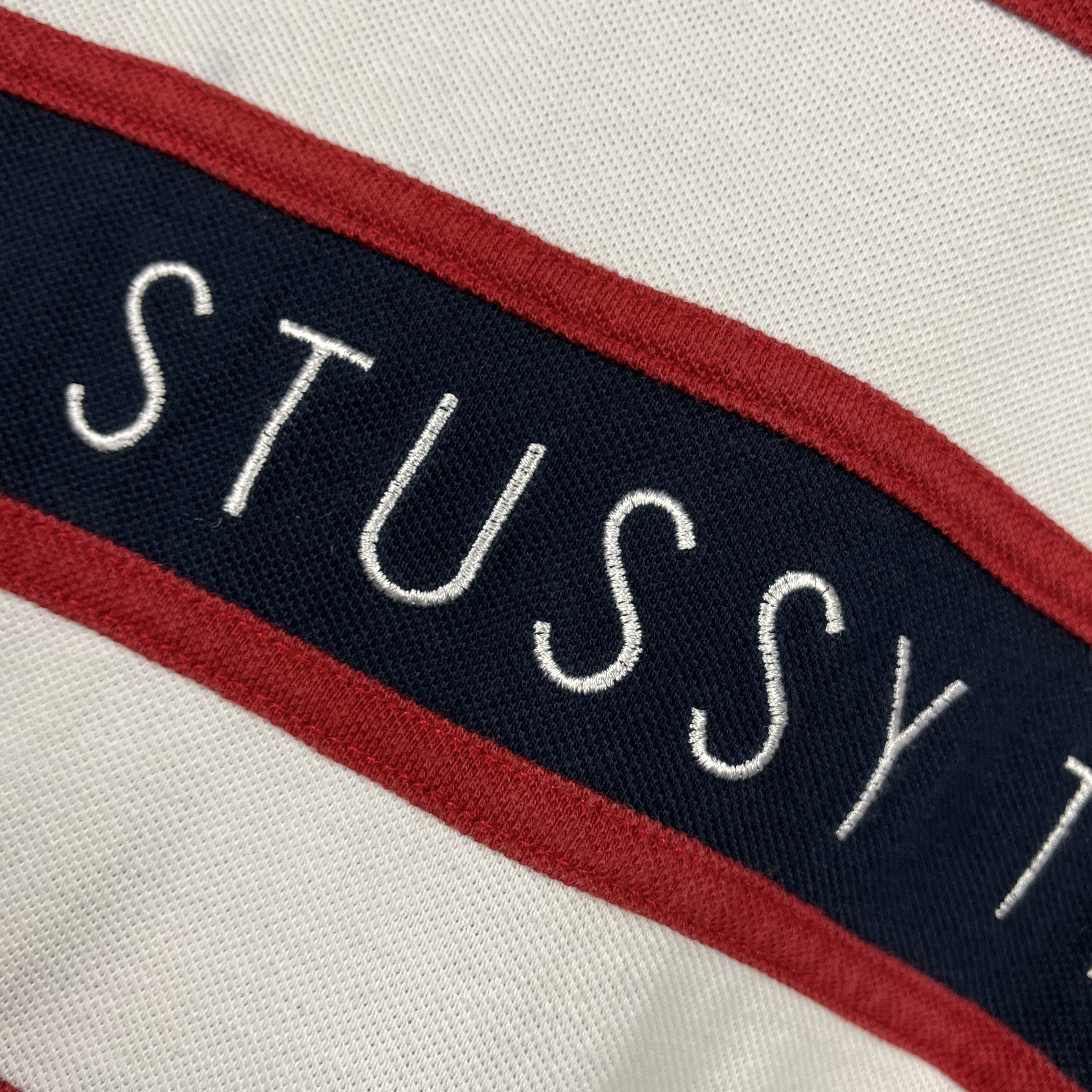 Stussy Vintage Stussy Tribe NYC Big Logo Polo Shirt 00’s Size US S / EU 44-46 / 1 - 7 Thumbnail