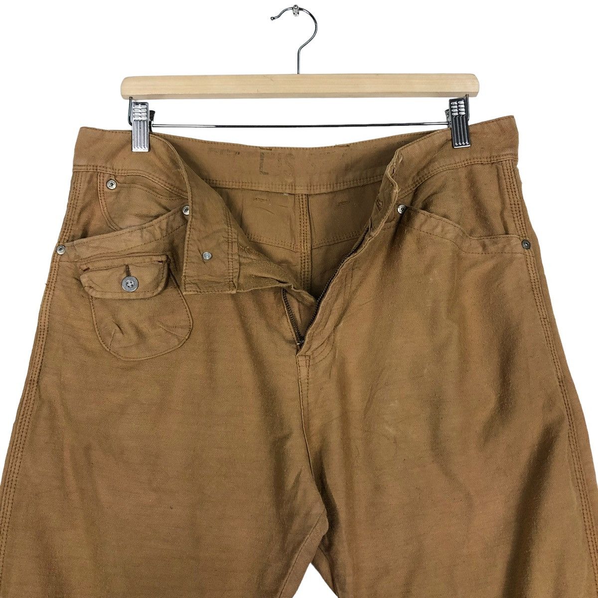 Japanese Brand 🔥90’s Vintage Cargo Work Pants Multi Pocket Surplus Size US 34 / EU 50 - 11 Thumbnail