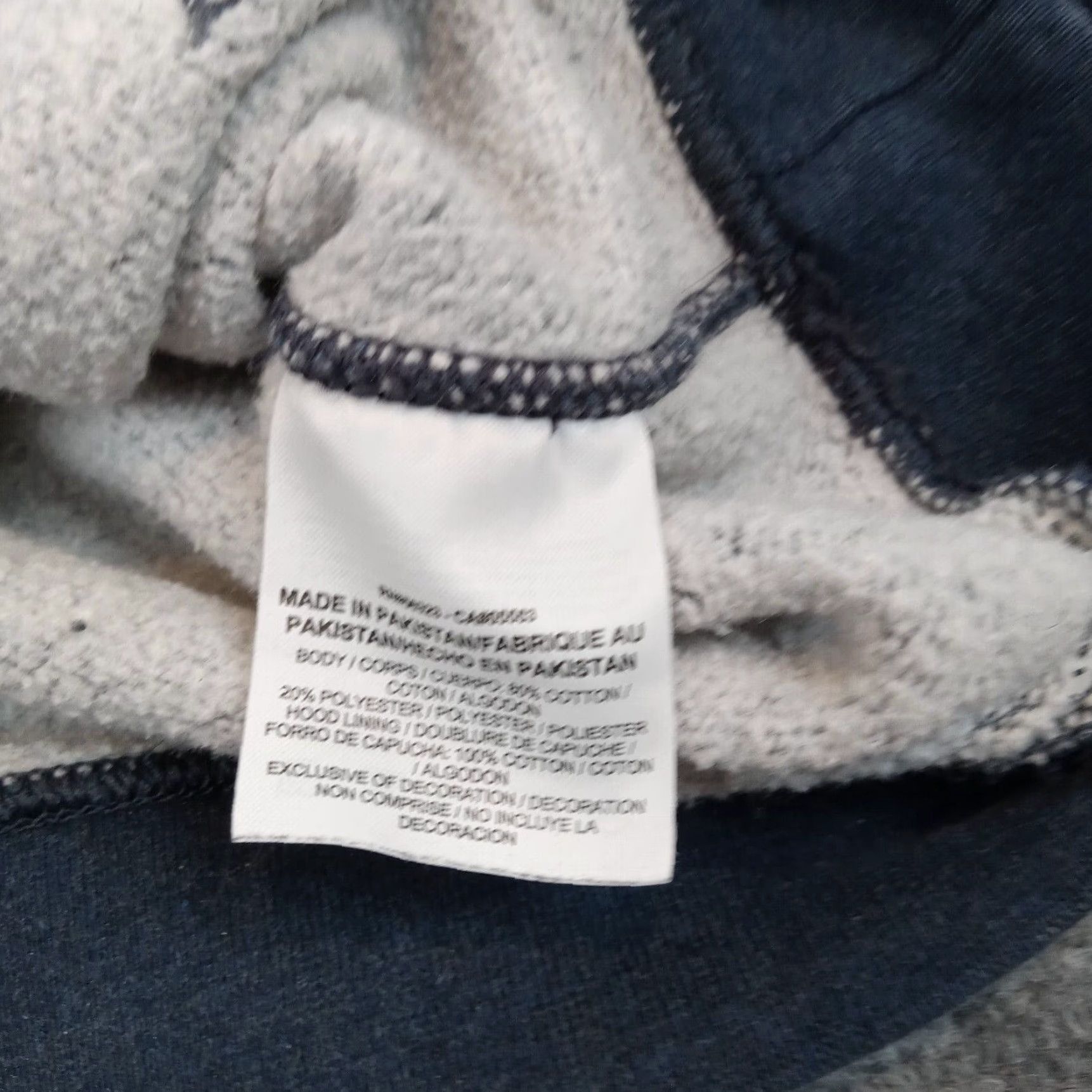 Nike Nike Blue Hooded Pullover Mens Sweater Extra Large Long Sleeve Casual Cotton Polyester Size US XL / EU 56 / 4 - 7 Thumbnail