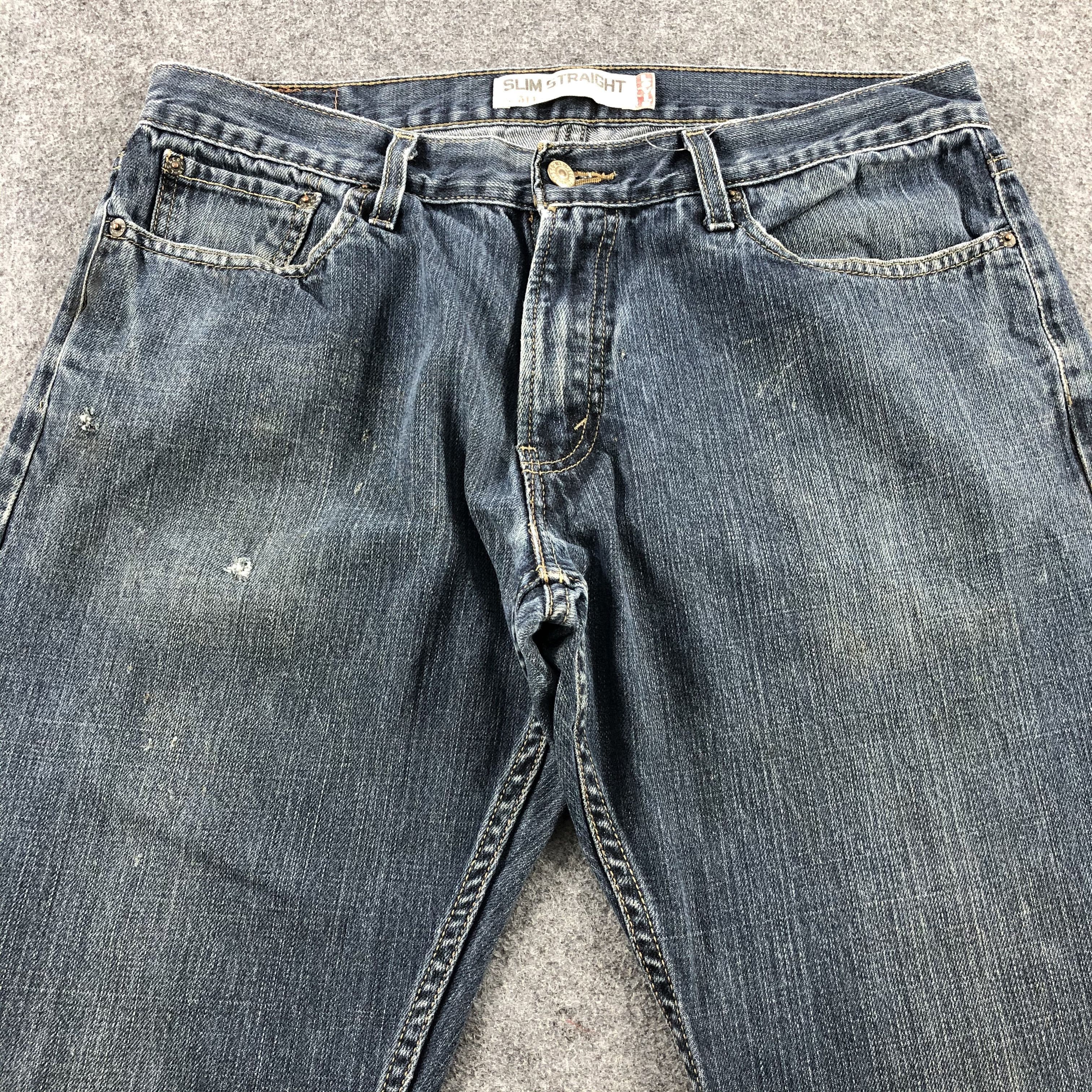 Levi's × Vintage Vintage Blue Wash Levis 514 Jeans-JM1822 Size US 35 - 3 Thumbnail