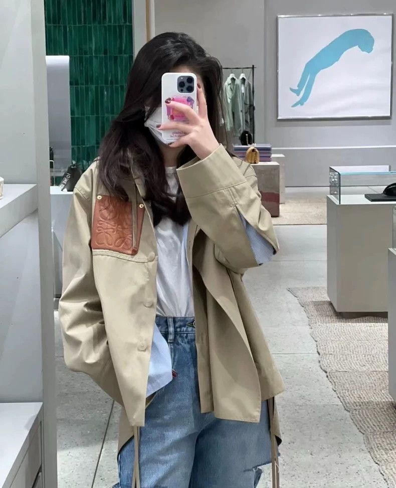 Loewe LOEWE Cotton military style hooded parker coat Size XS / US 0-2 / IT 36-38 - 1 Thumbnail