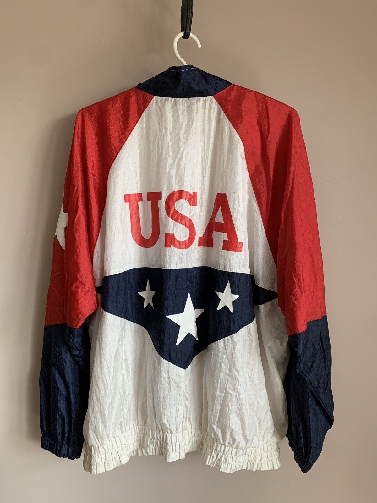 USA Olympics USA Olympics Vintage Zip Jacket Retro Size Medium Size US M / EU 48-50 / 2 - 2 Thumbnail