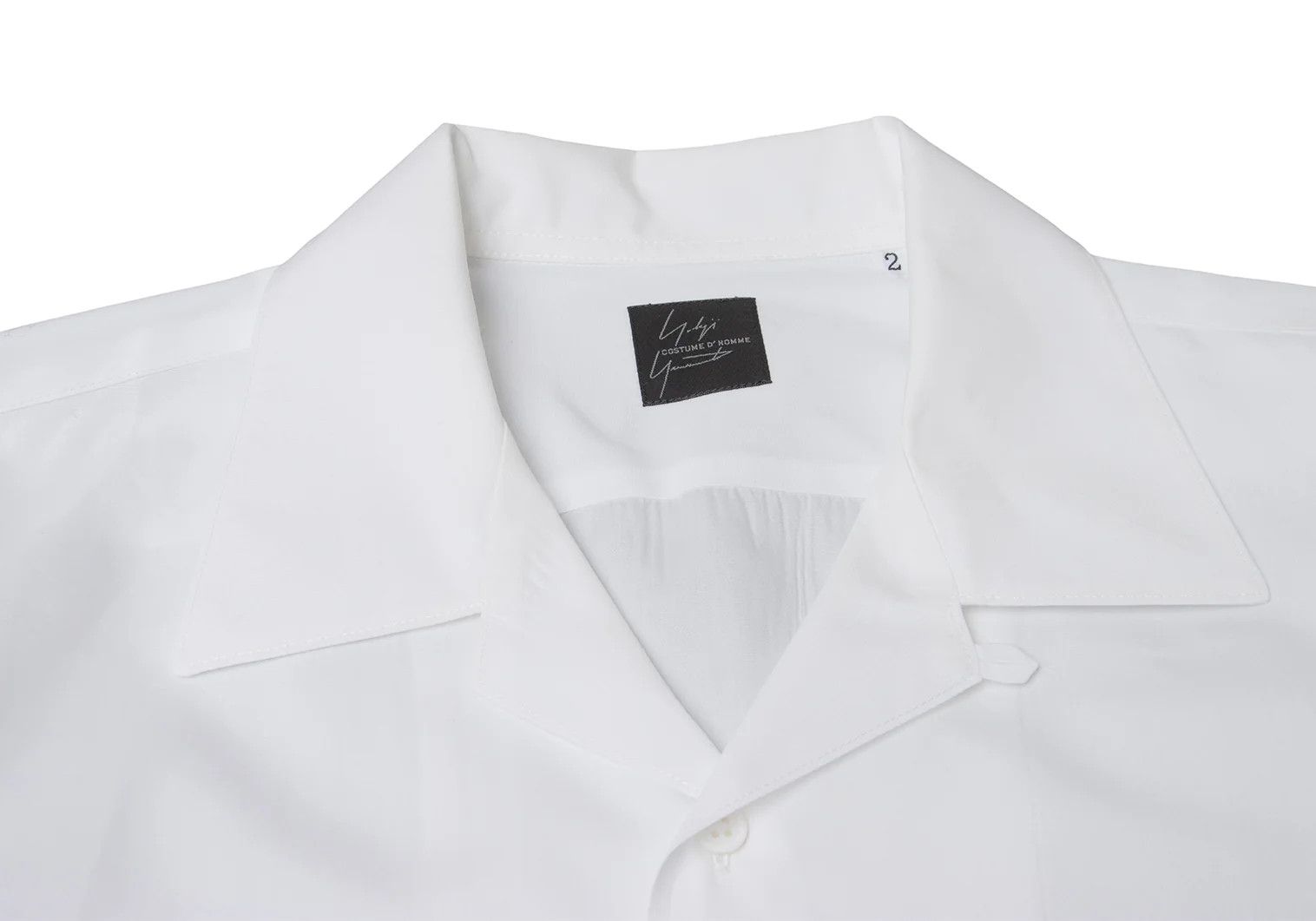 Yohji Yamamoto Yohji Yamamoto Costume Cotton Pocket Shirt Off-White Size US M / EU 48-50 / 2 - 5 Thumbnail