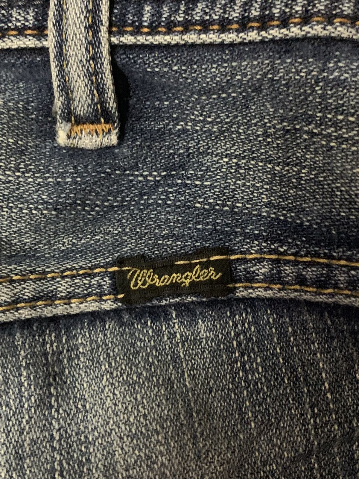 Japanese Brand × Wrangler Wrangler Flare Denim Jeans Size US 33 - 9 Thumbnail
