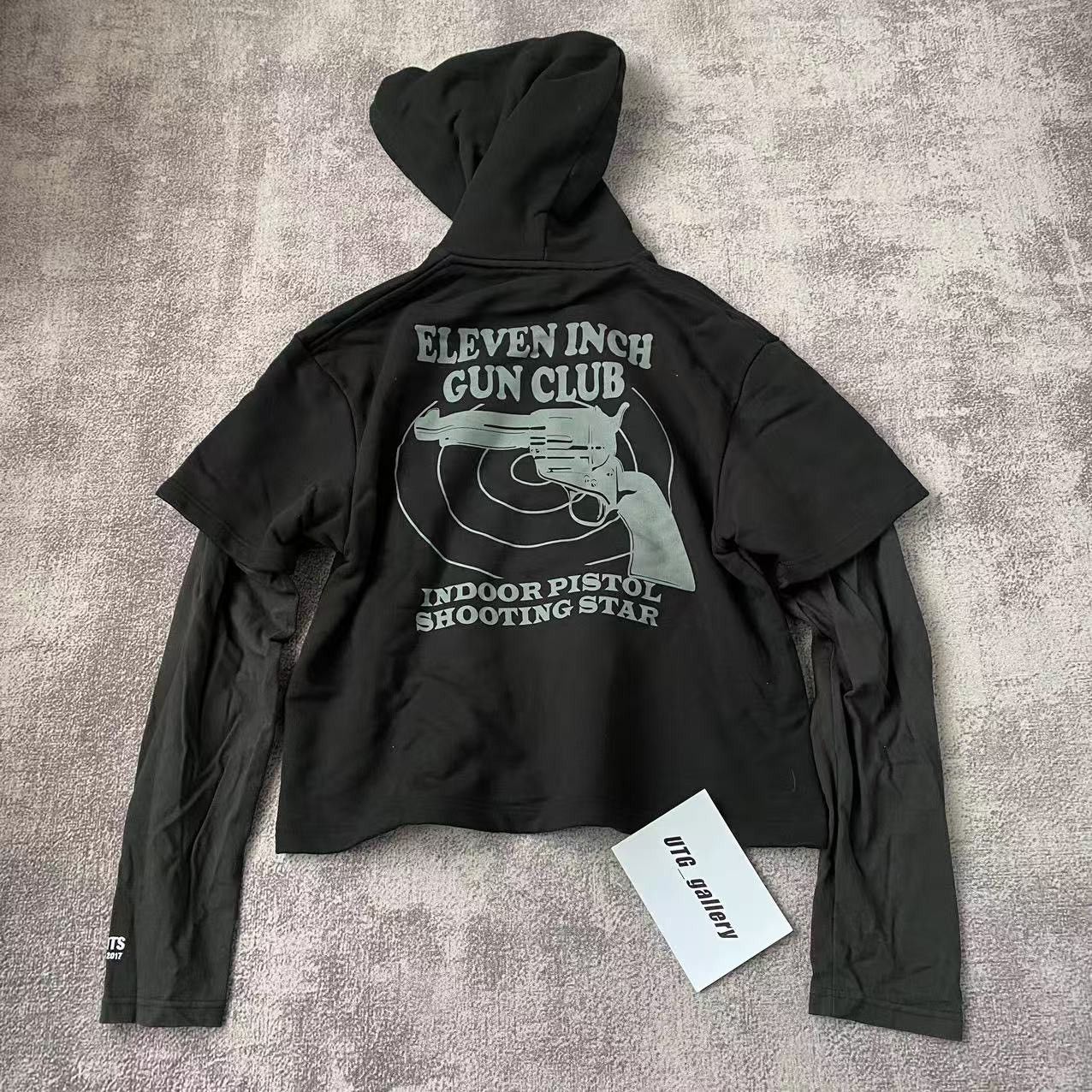 Vetements Vetements eleven inch gun club zip up hoodie | Grailed