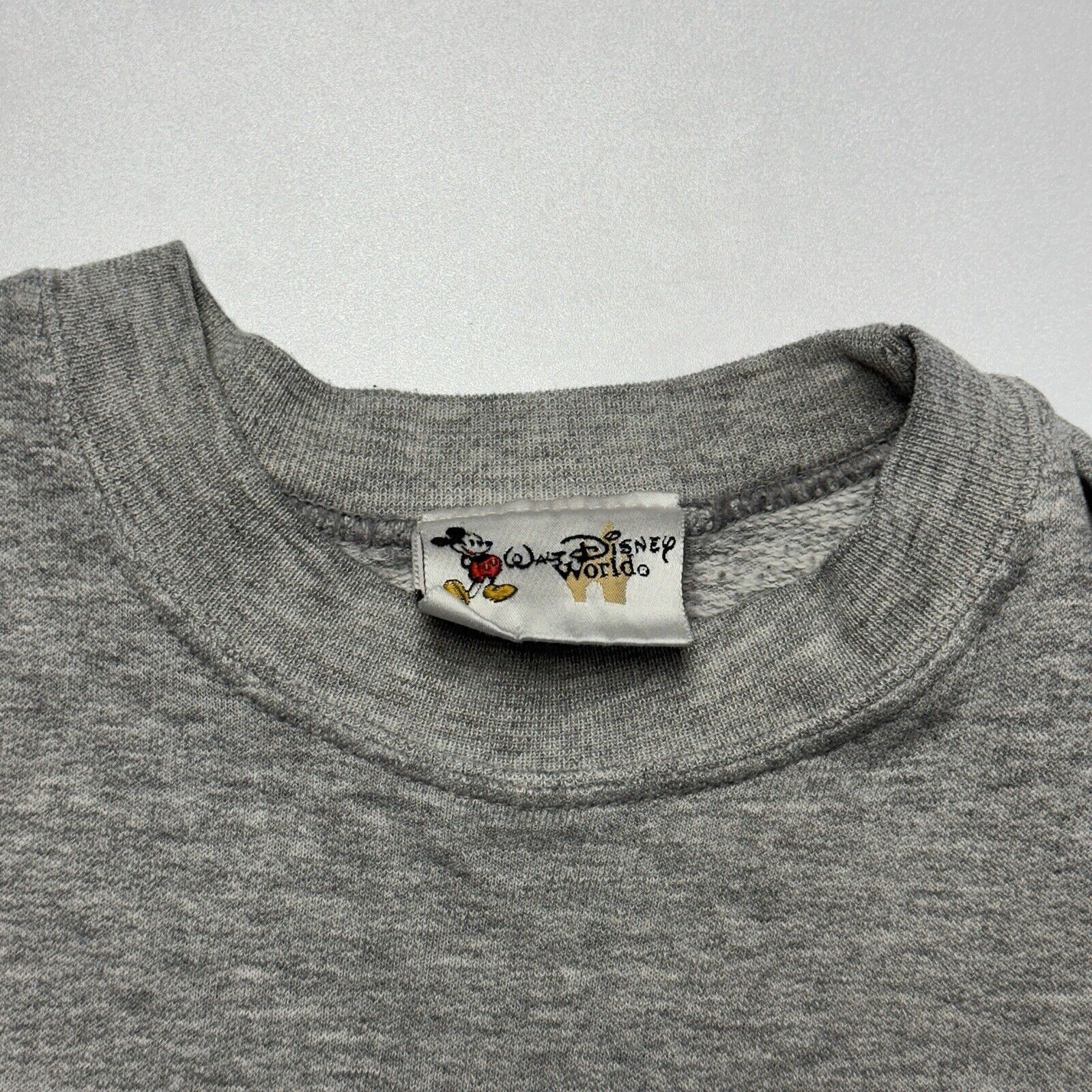 Disney Vintage Walt Disney World Sweatshirt Adult Small Gray Crew N Size US S / EU 44-46 / 1 - 3 Thumbnail