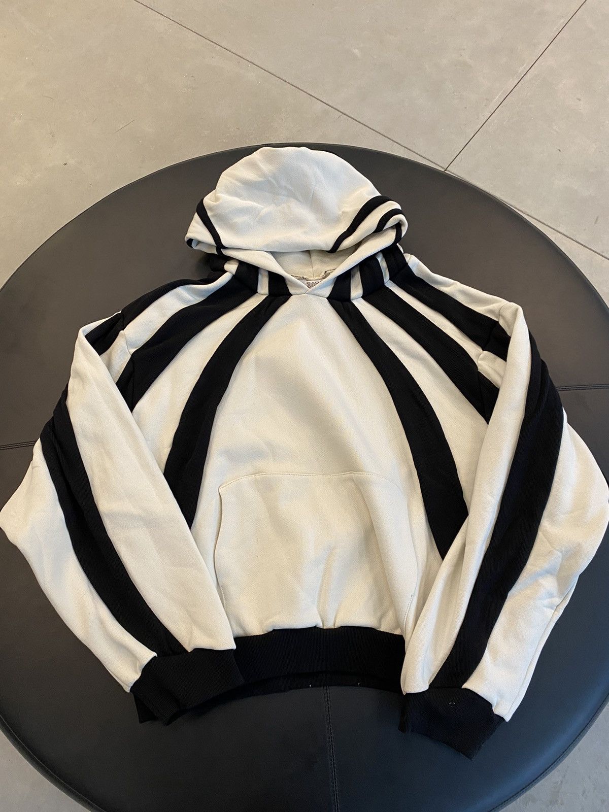 Bad Son Bad Son Array Heavy Paneled Sweatshirt Black and White Size US XXL / EU 58 / 5 - 2 Thumbnail
