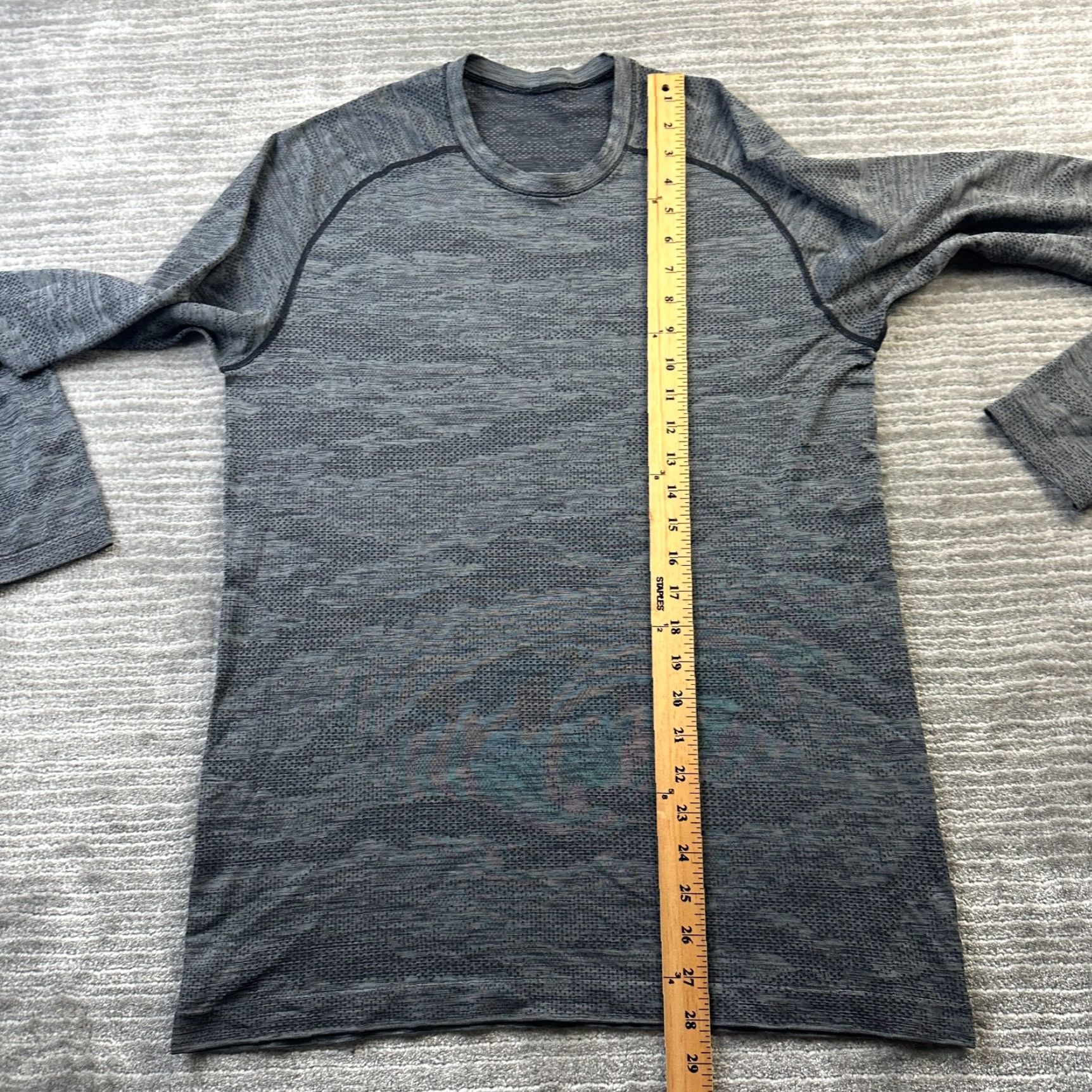 Lululemon Lululemon Shirt Mens Medium Gray Metal Vent Tech Camouflage Performance Tee Size US M / EU 48-50 / 2 - 8 Thumbnail