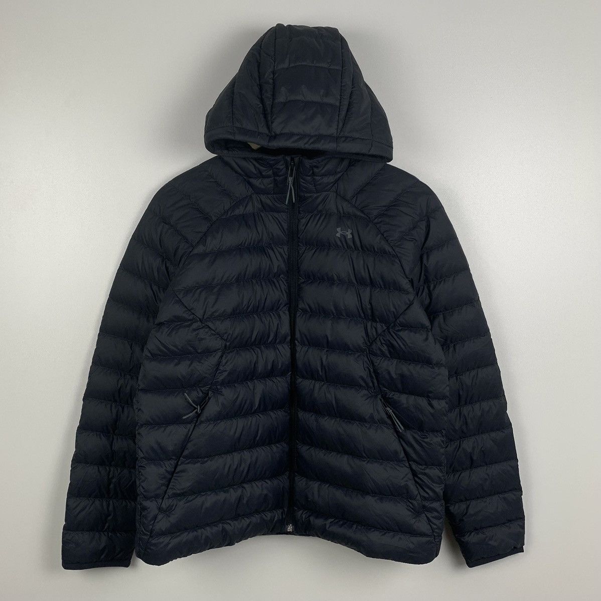 Under Armour Under Armour Full Zip Puffer Down Jacket Hooded Size S Size S / US 4 / IT 40 - 1 Thumbnail