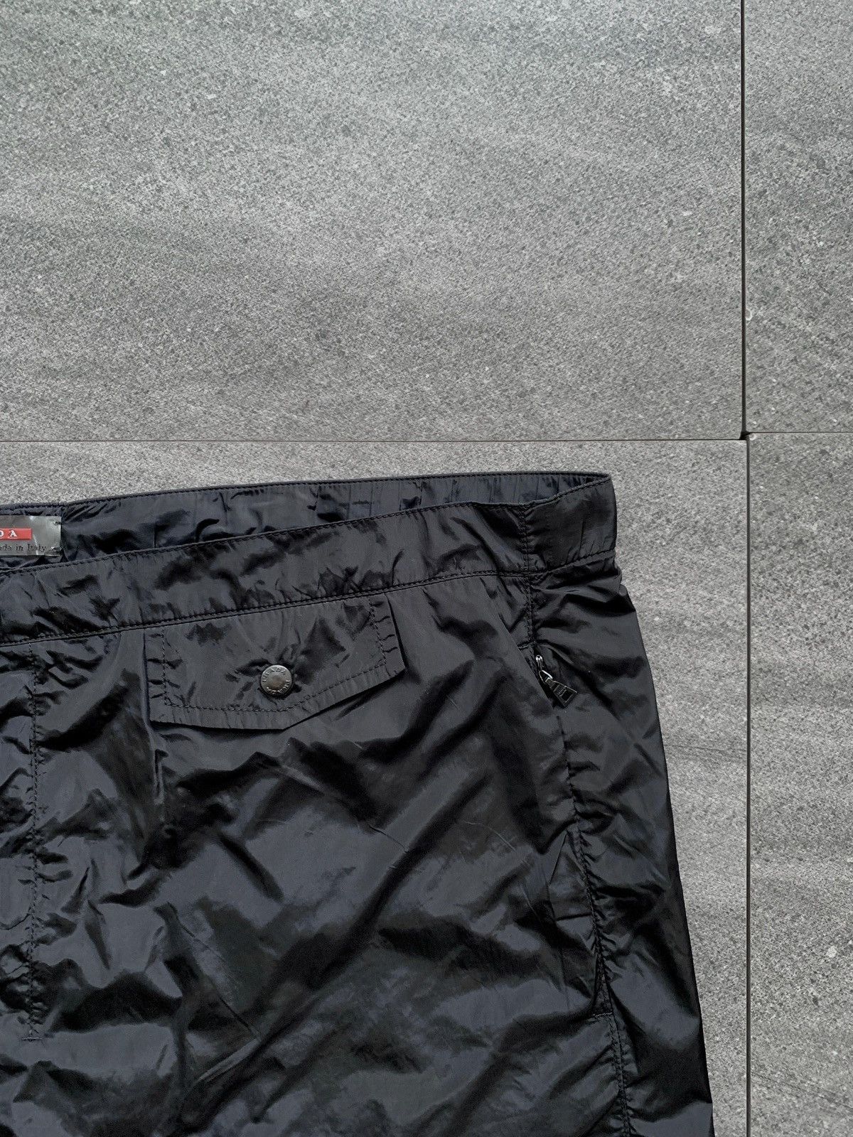 Prada FREE TAX! 2000s Red Tab Swim Trunk/Shorts Size US 36 / EU 52 - 2 Thumbnail