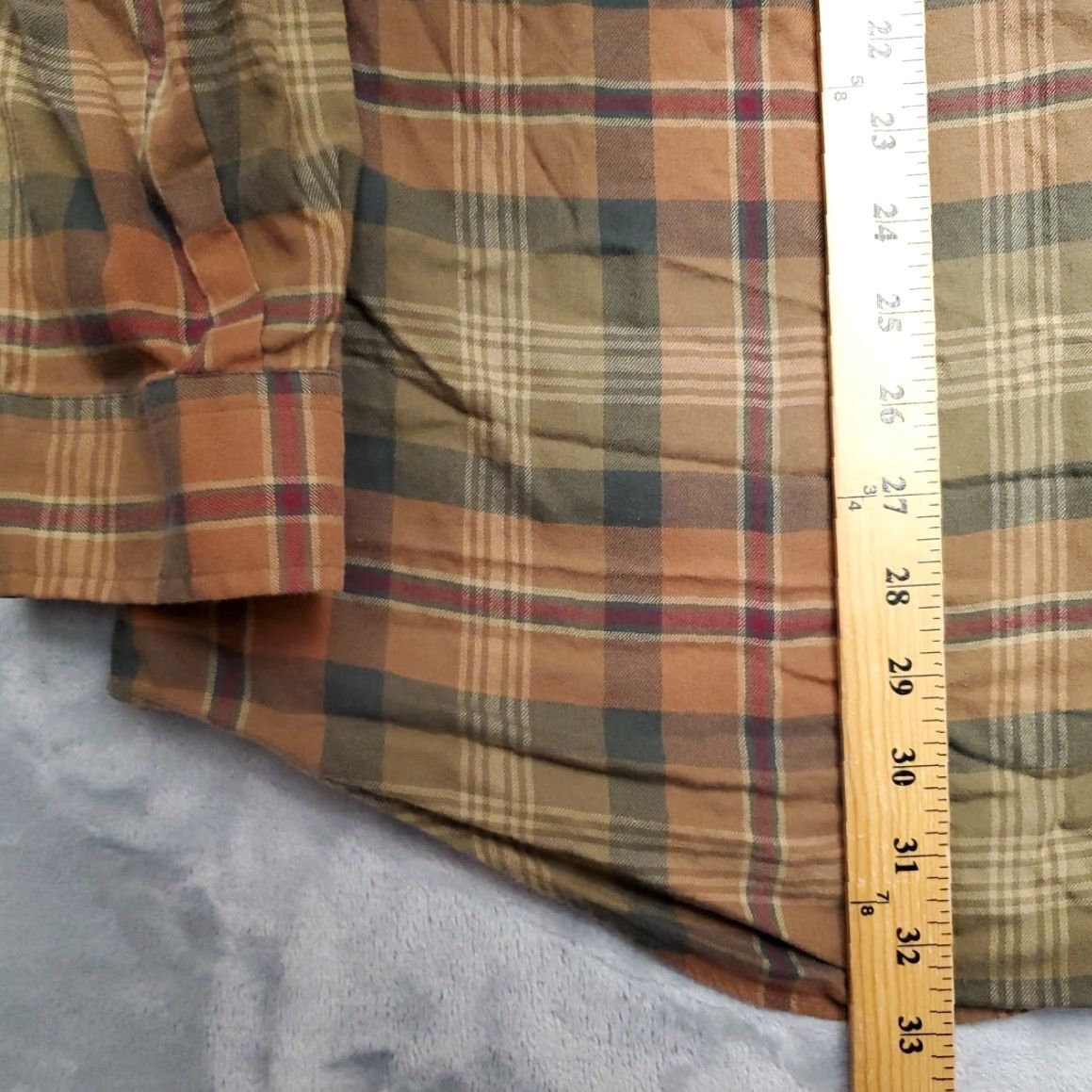 Ralph Lauren VINTAGE Ralph Lauren Blake Shirt Men L Brown Plaid Brushed Twill Long Sleeve Size US L / EU 52-54 / 3 - 7 Thumbnail