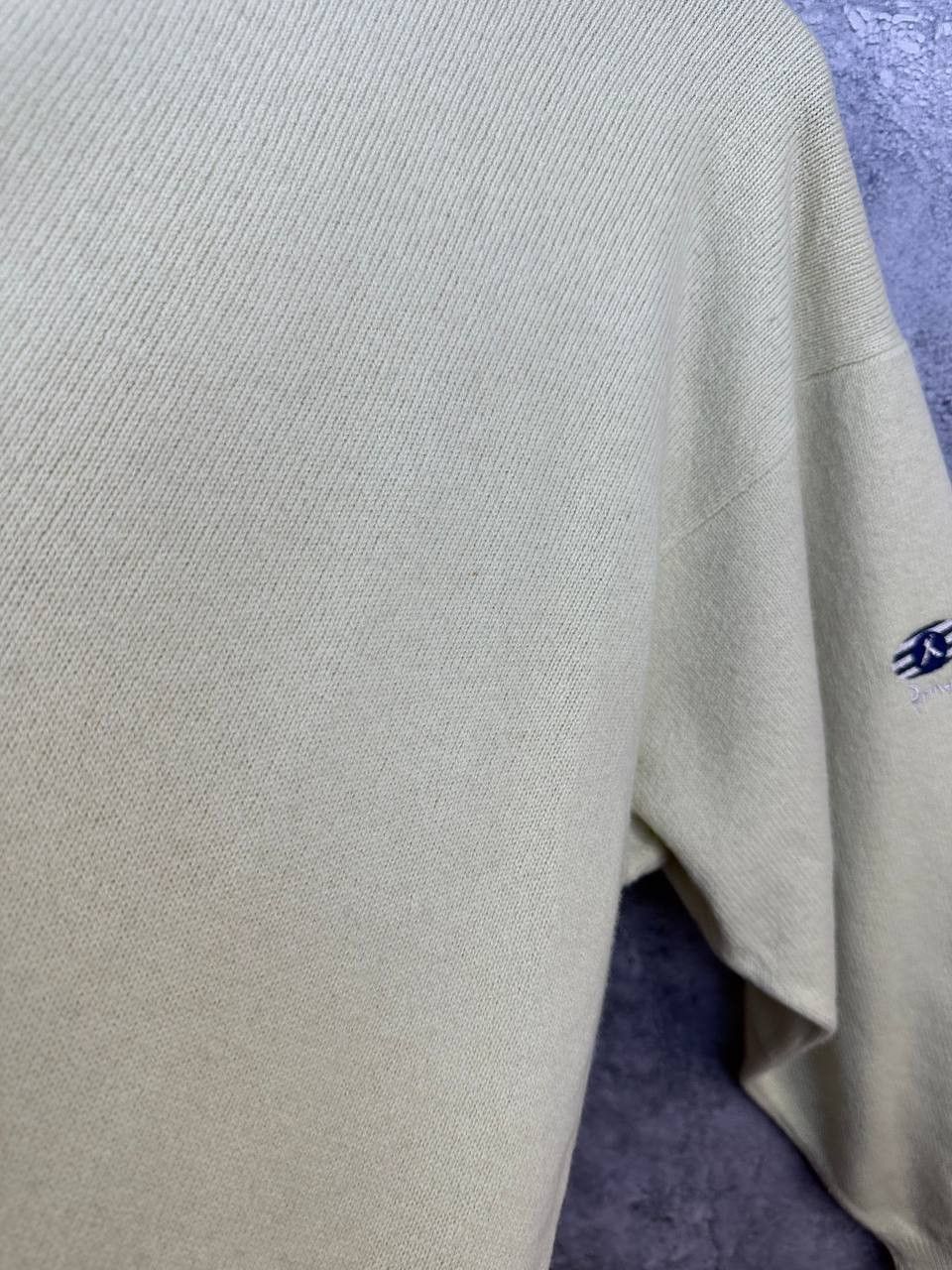 Pringle Of Scotland Faldo by Pringle of Scotland Crew Wool Sweater Lemon Jumper Size US XXL / EU 58 / 5 - 9 Thumbnail