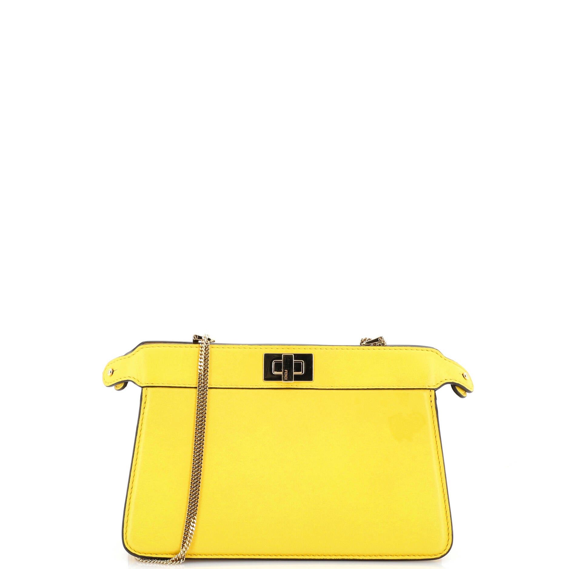 Fendi Peekaboo ISeeU Chain Pochette Size ONE SIZE - 1 Thumbnail
