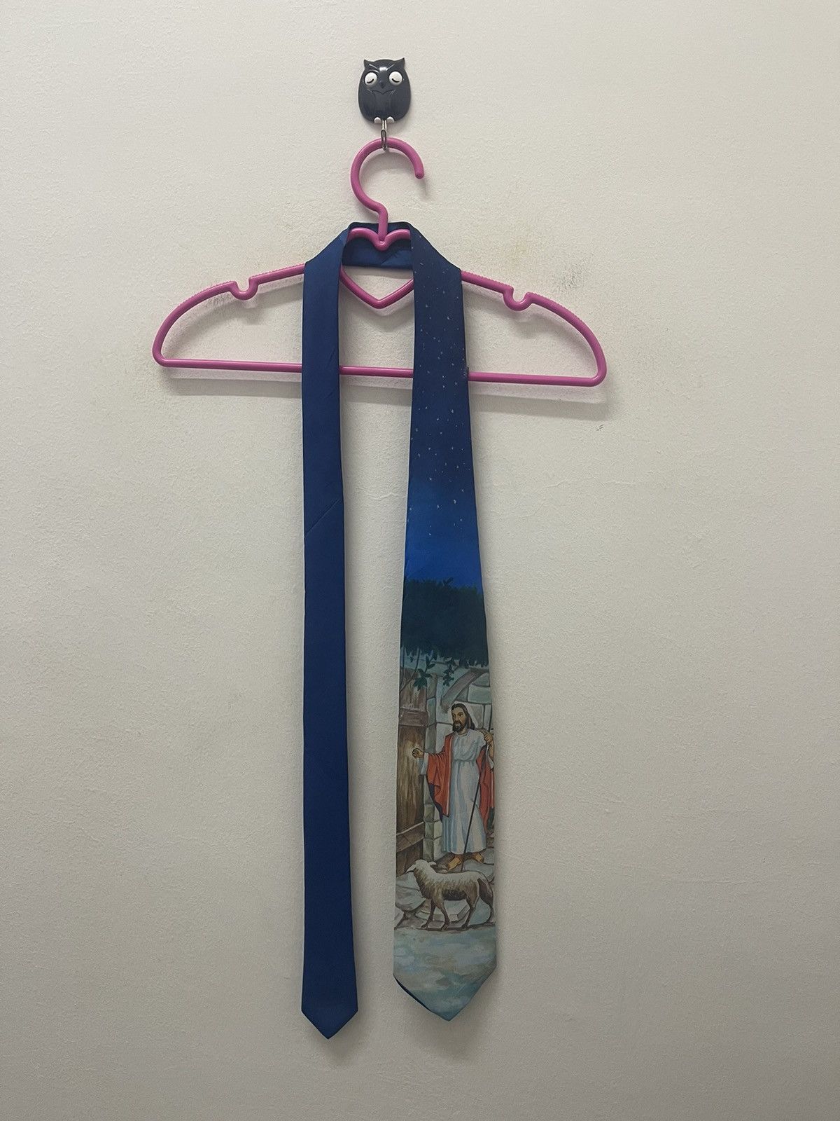 Vintage Rare Vintage NEAL LAWRENCE Neckwear Jesus Shepherd Pop Art Size ONE SIZE - 1 Thumbnail