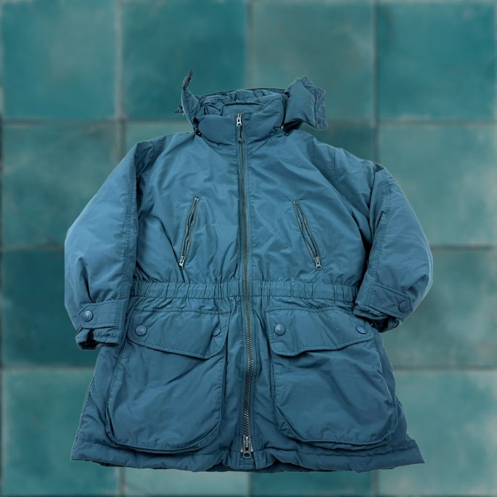 Eddie Bauer VINTAGE Eddie Bauer Coat Womens Medium Blue Hooded Insulated Parka Ski Winter Size M / US 6-8 / IT 42-44 - 1 Thumbnail