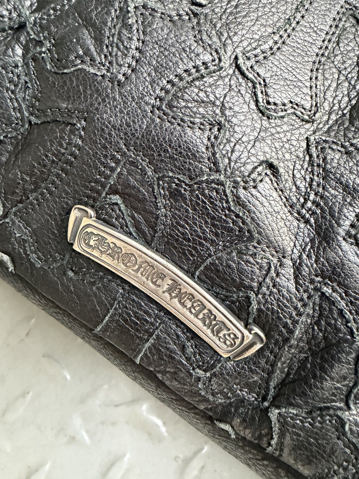 Chrome Hearts Chrome Hearts Nylon & Leather Cross Patch Duffel Bag Size ONE SIZE - 11 Thumbnail