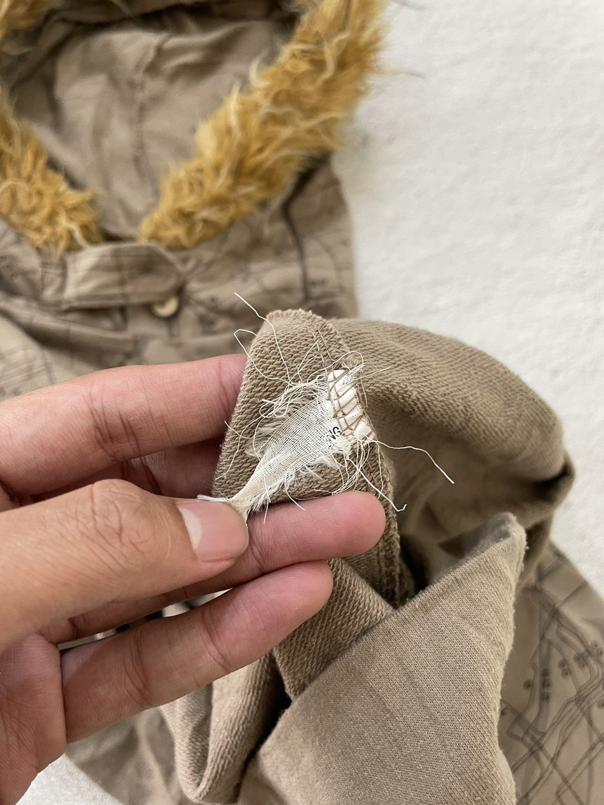 Le Grande Bleu (L.G.B.) 2000s Japanese Goa Fur Trim Hooded If6was9 Hysteric LGB Y2K Size US S / EU 44-46 / 1 - 5 Thumbnail