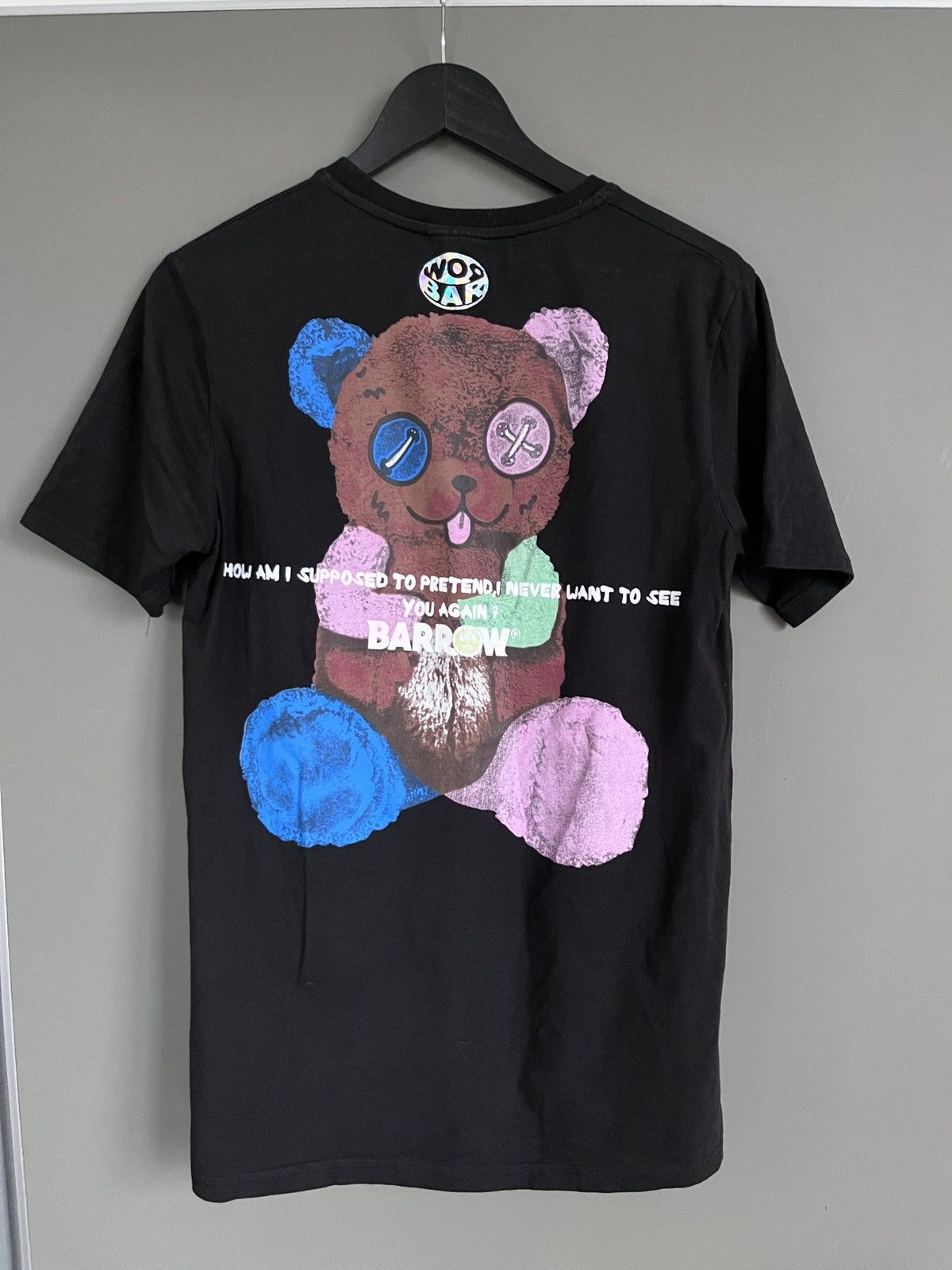 Barrow BARROW Dead Bear Streetwear T-shirt Size US S / EU 44-46 / 1 - 2 Thumbnail