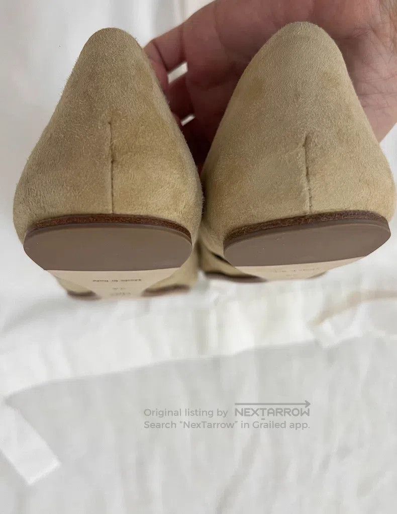 The Row The Row Suede Kidskin Ballet Flats Size US 5.5 / IT 35.5 - 6 Thumbnail