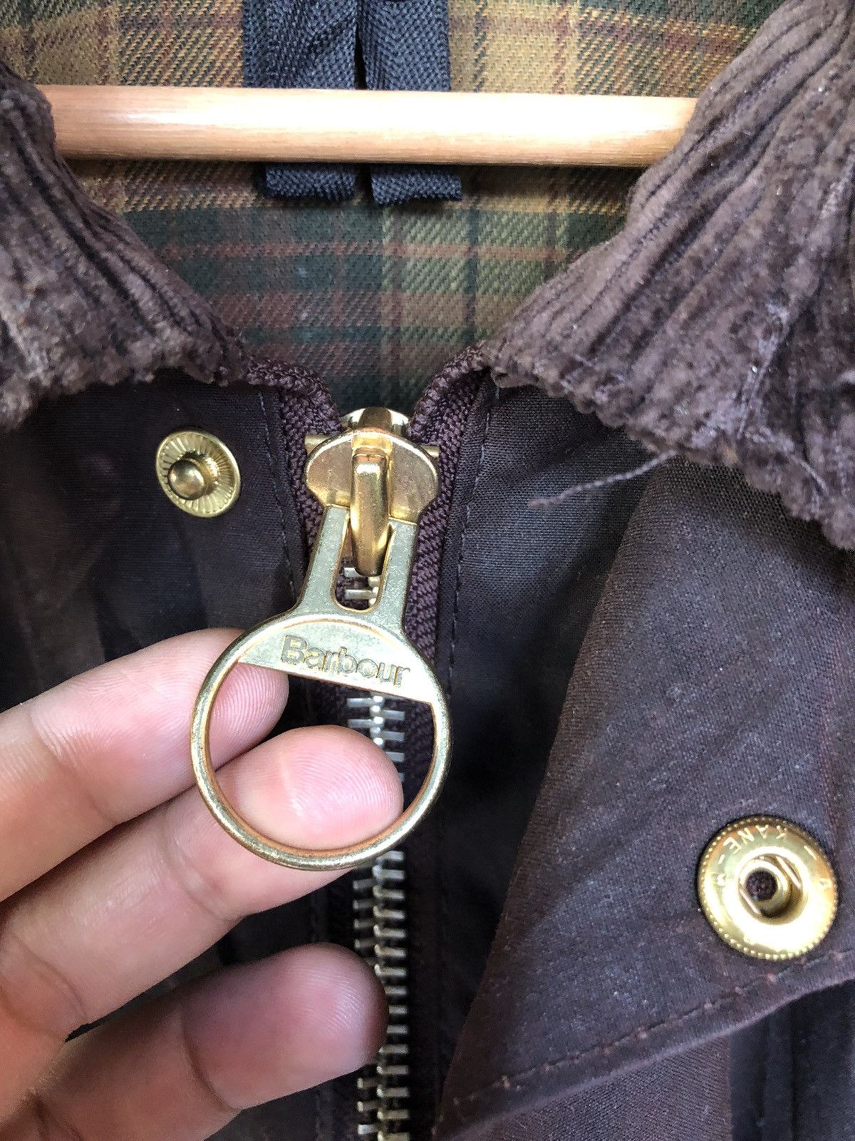 Barbour A190 Vintage Barbour Beaufort Coton Minimum Jacket Size US XL / EU 56 / 4 - 10 Thumbnail