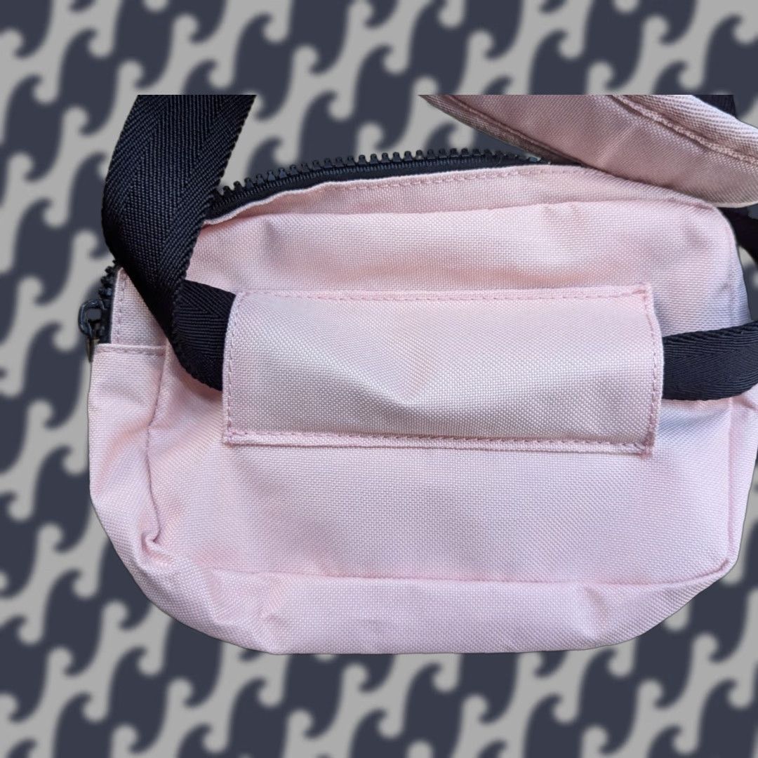 Calvin Klein Calvin Klein Belt Bag Pink Womens Monogram Fanny Waistbag Medium Size ONE SIZE - 1 Thumbnail