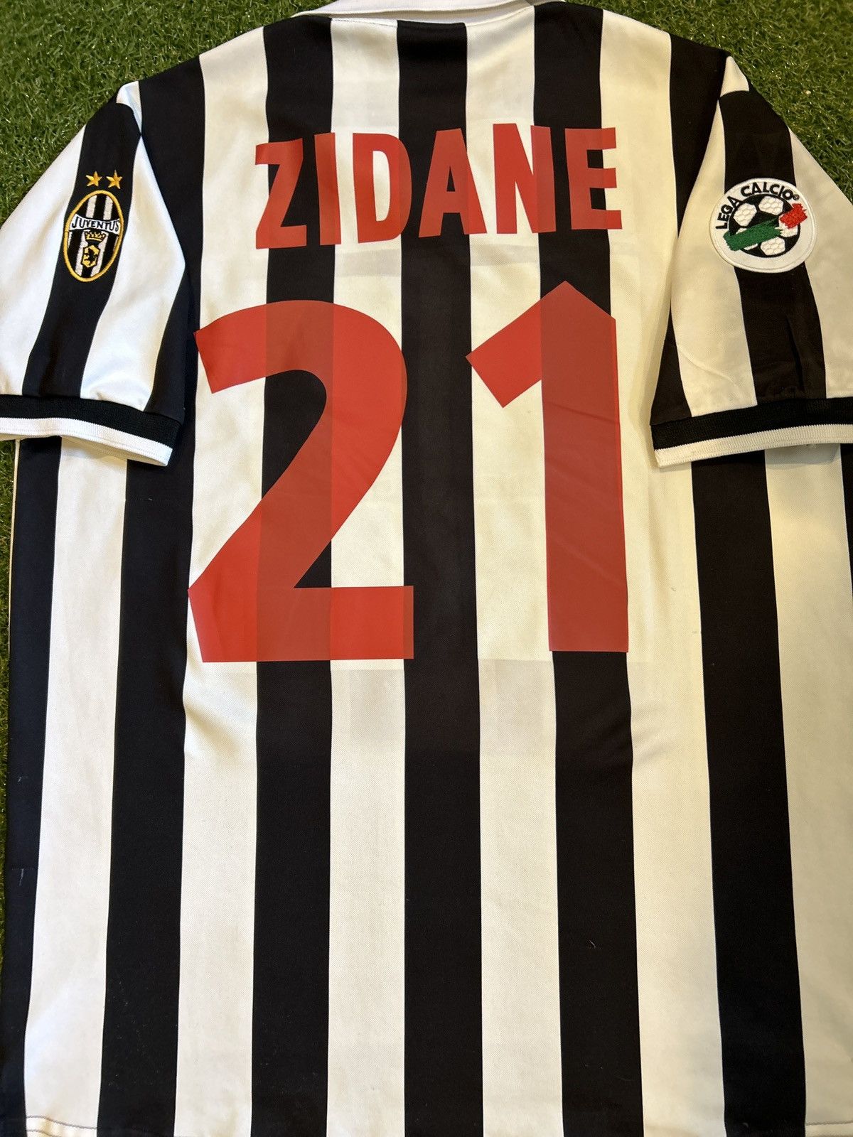 ウェア Kappa JUVENTUS L/S Uniform #21 ZIDANE Juventus Kappa LS Jersey ZIDANE #21 2XL UCL Patch LIBERTA