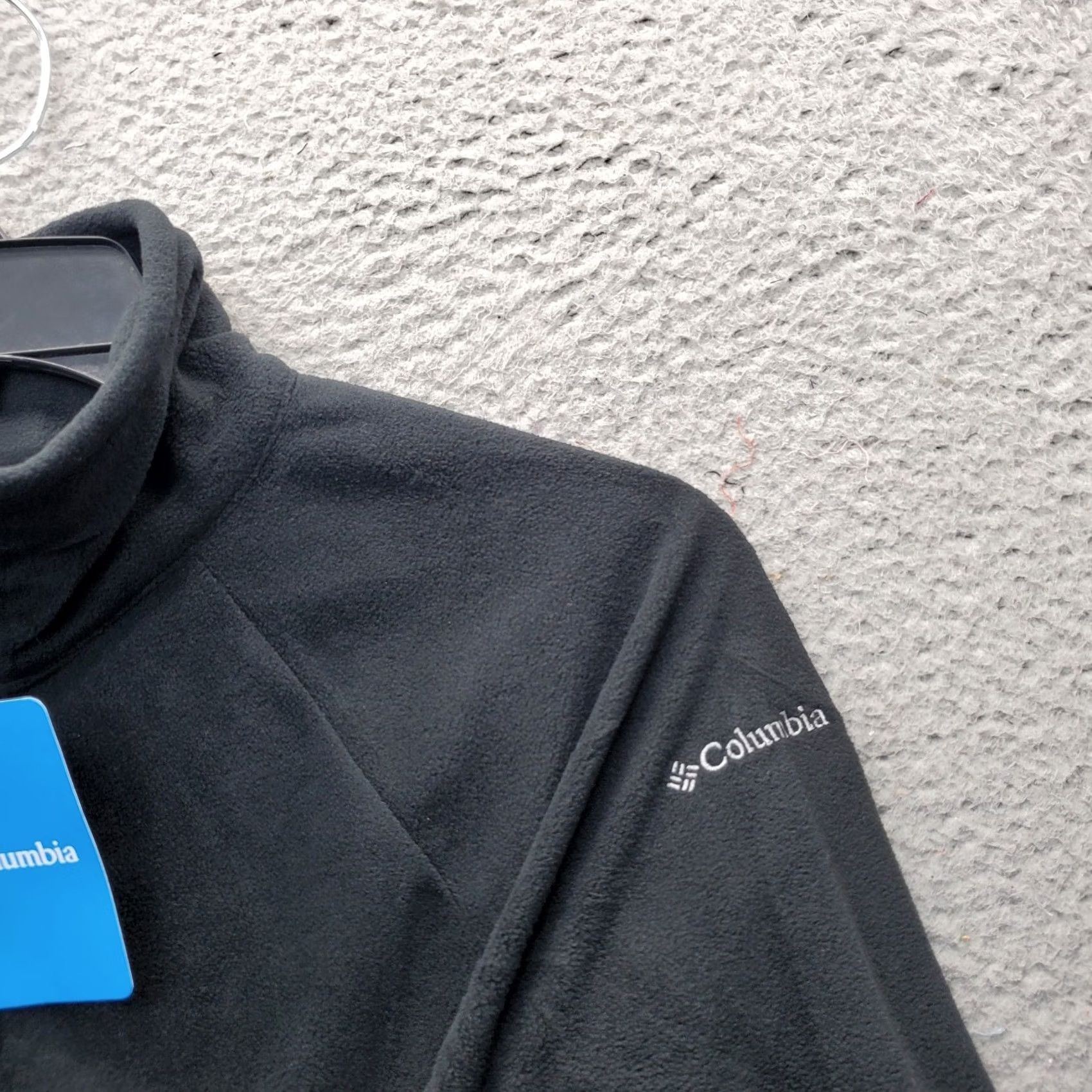 Vintage Columbia Glacial IV Womens Size S Black Lightweight Fleece Quarter Zip Sweatshirt Size S / US 4 / IT 40 - 8 Thumbnail
