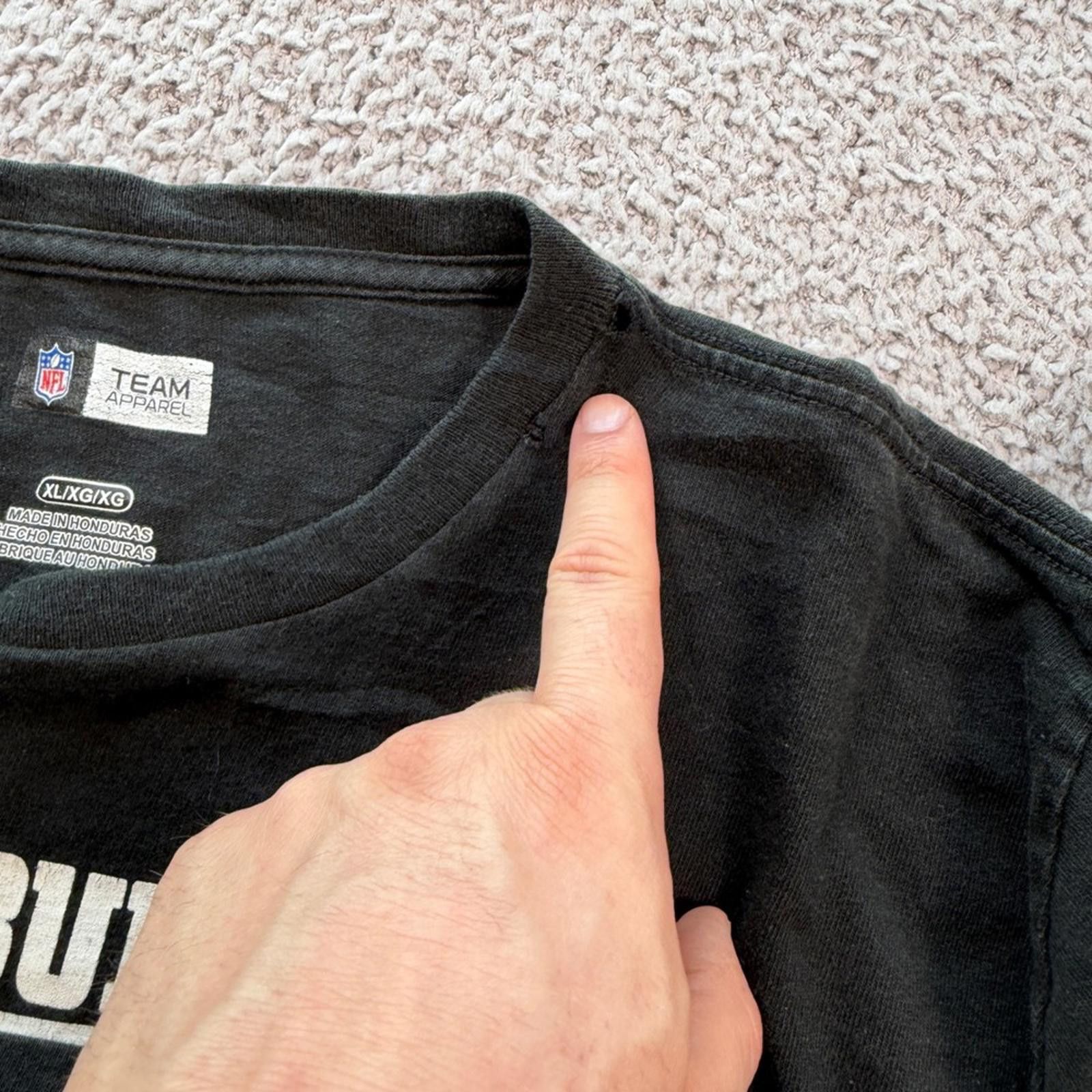 Other Pittsburgh Steelers Long Sleeve Shirt Black Mens XL NFL Size US XL / EU 56 / 4 - 5 Thumbnail