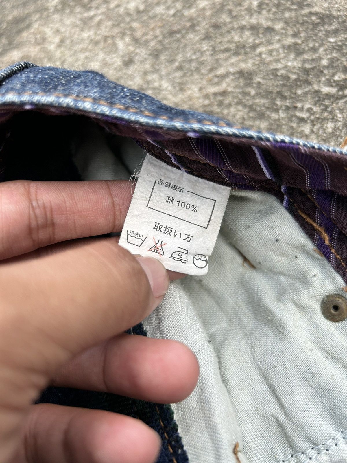 If Six Was Nine × Japanese Brand × Le Grande Bleu (L.G.B.) Double waish denim short pants Ifsixwasnine lgb style Size US 26 / EU 42 - 11 Thumbnail