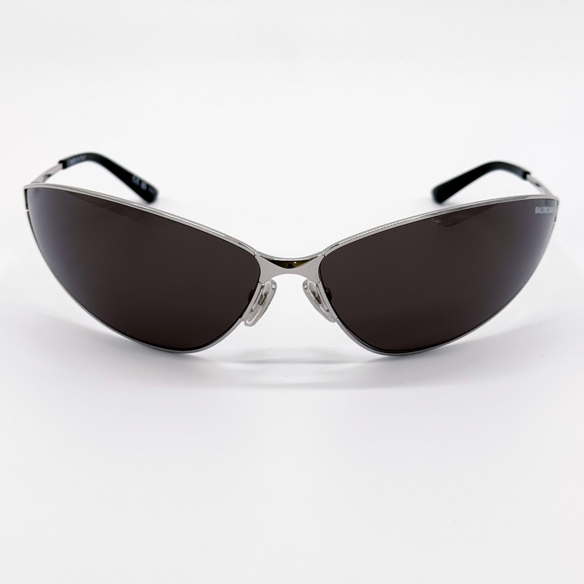 Balenciaga NEW BALENCIAGA BB0315S 004 SUNGLASSES SILVER UNISEX EYEWEAR Size ONE SIZE - 3 Thumbnail