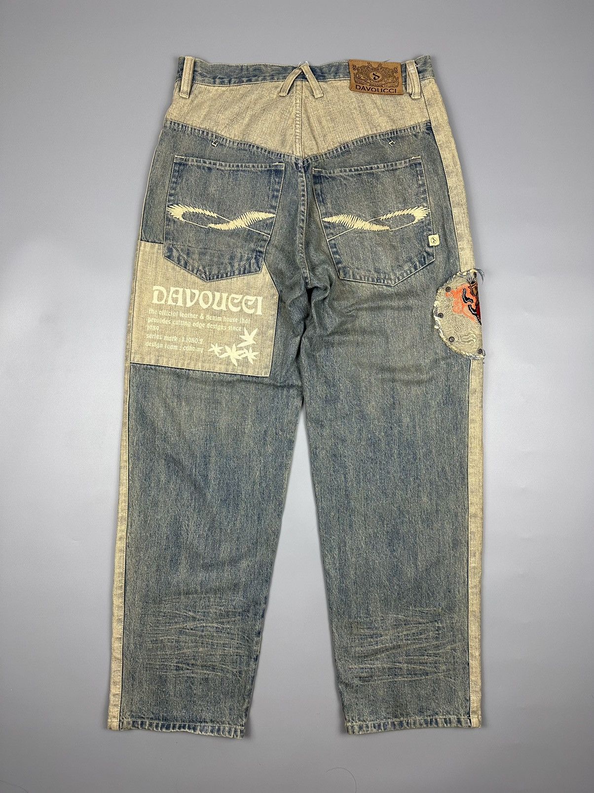 Original discount Davoucci Patchwork Jeans