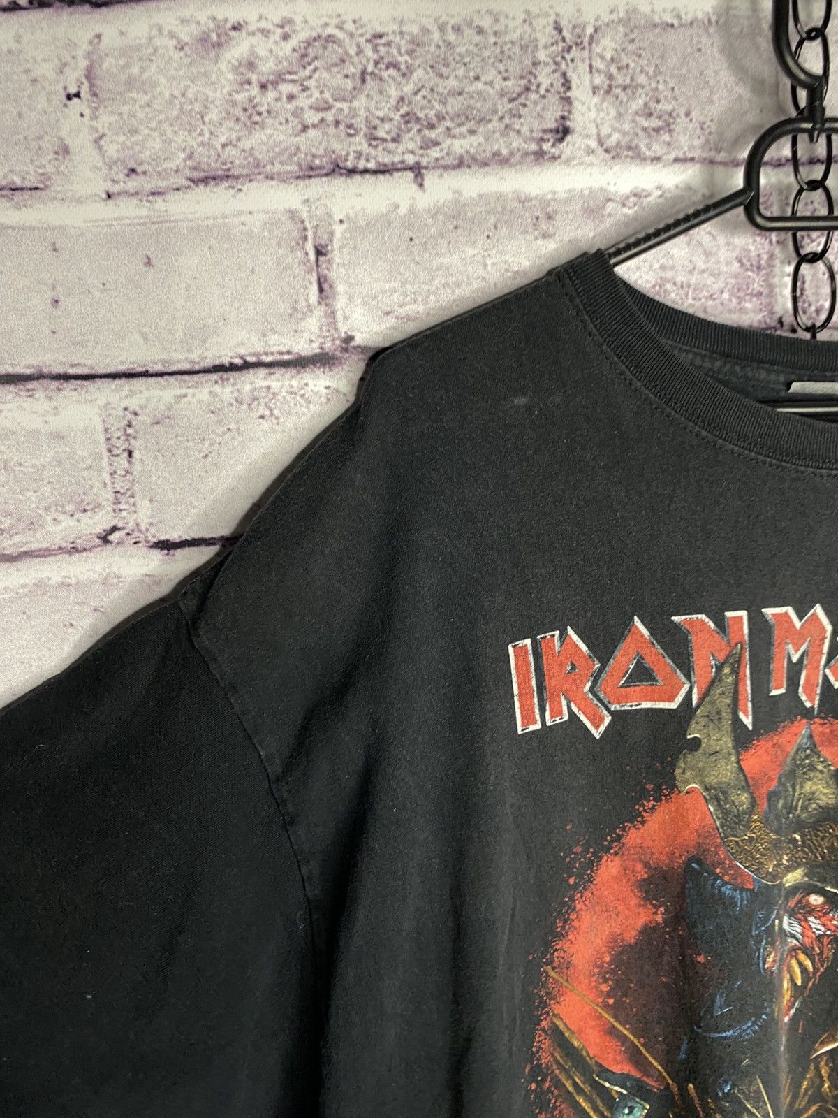 Iron Maiden Men's T-Shirt Iron Maiden Rock Band Japanese Samurai Tee Size US XXL / EU 58 / 5 - 5 Thumbnail