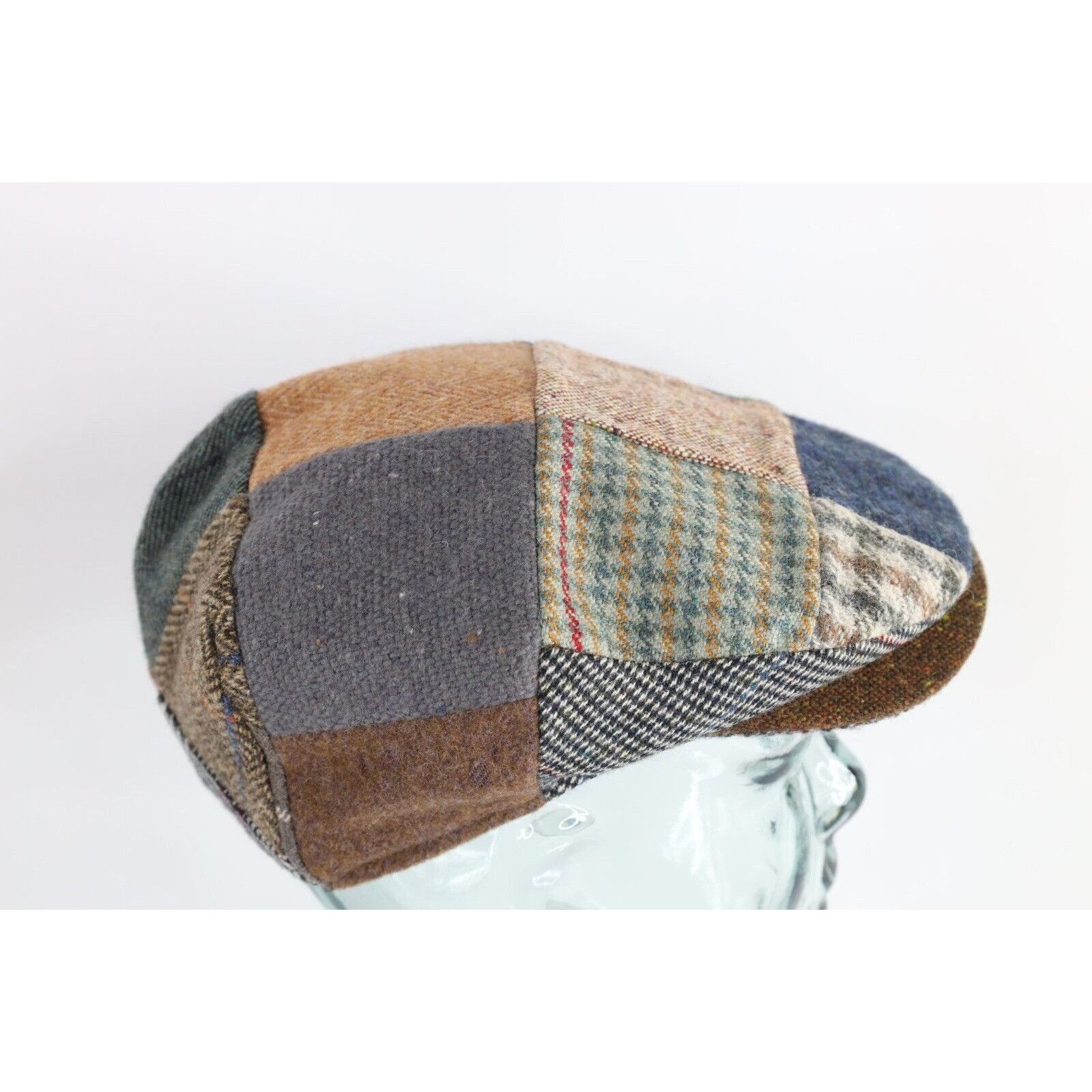 Vintage Vintage 70s Streetwear Irish Rainbow Patchwork Newsboy Hat Size ONE SIZE - 3 Thumbnail