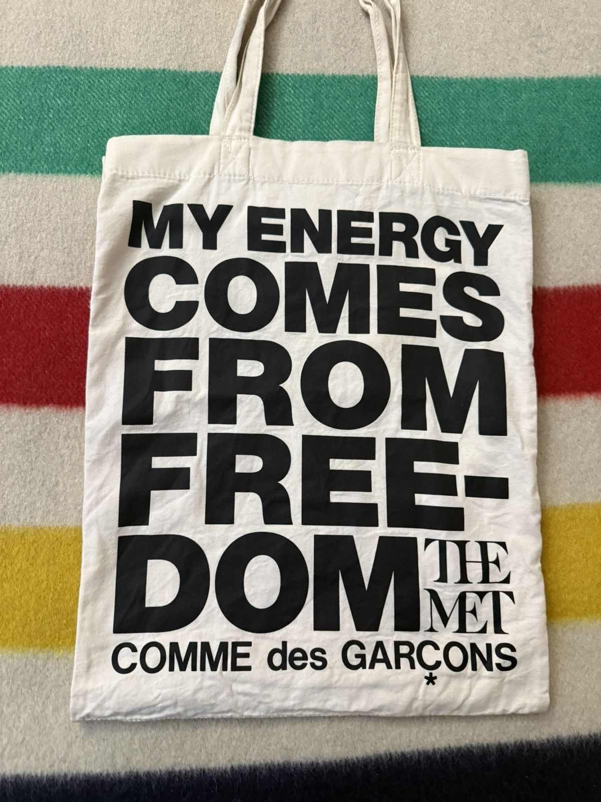 Comme des Garcons 2017 Met Metropolitan Museum Comme Des Garçon CDG Tote Bag Size ONE SIZE - 3 Thumbnail