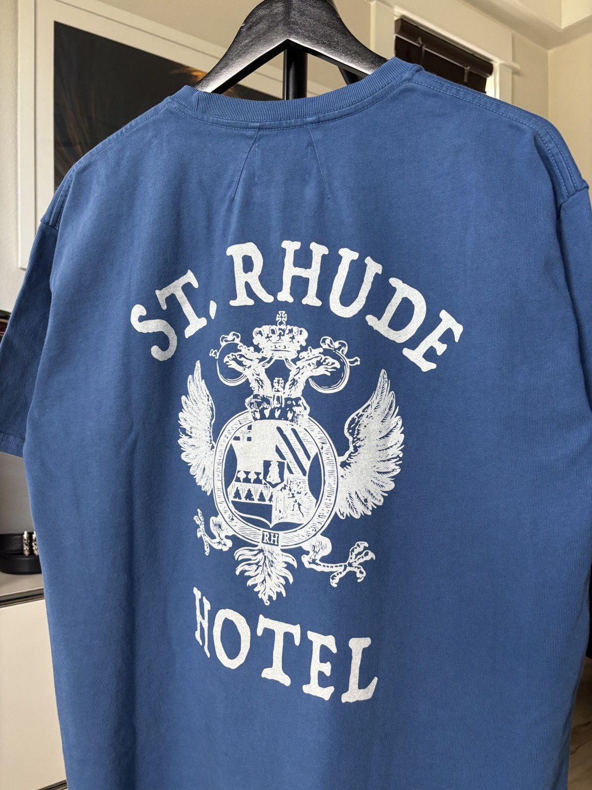 Rhude RHUDE | SAINT BARTS HOTEL LOGO TEE Size US S / EU 44-46 / 1 - 6 Thumbnail