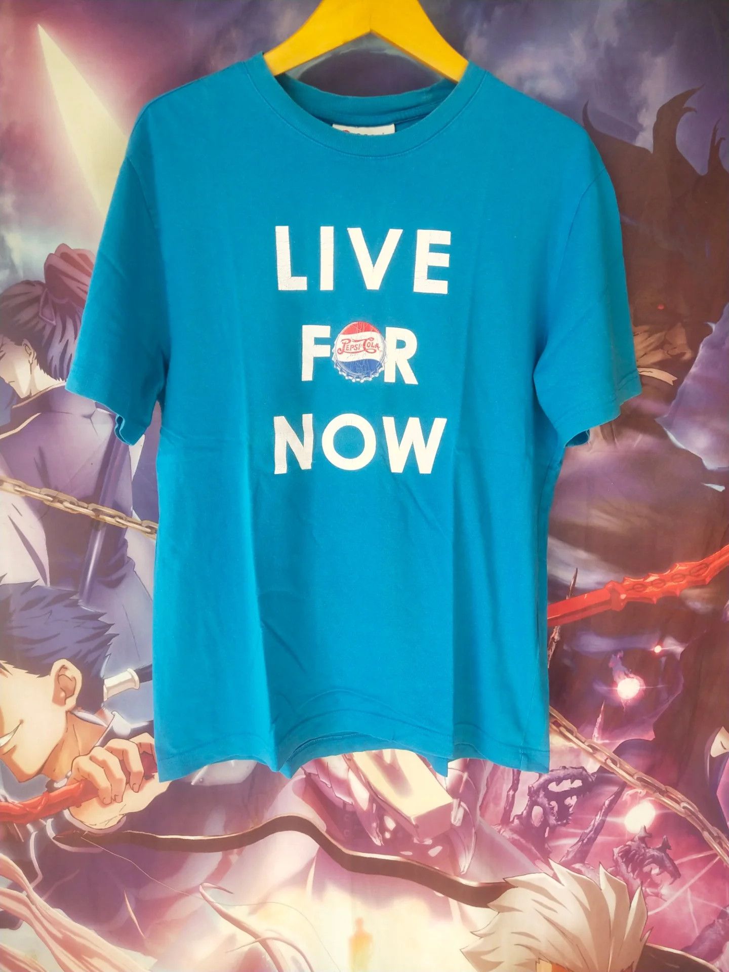 Pepsi Pepsi x Topten Live for Now Blue Tee Size US M / EU 48-50 / 2 - 1 Thumbnail