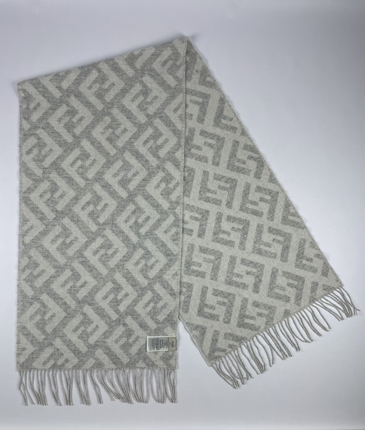 Fendi Monogram Cashmere Scarf