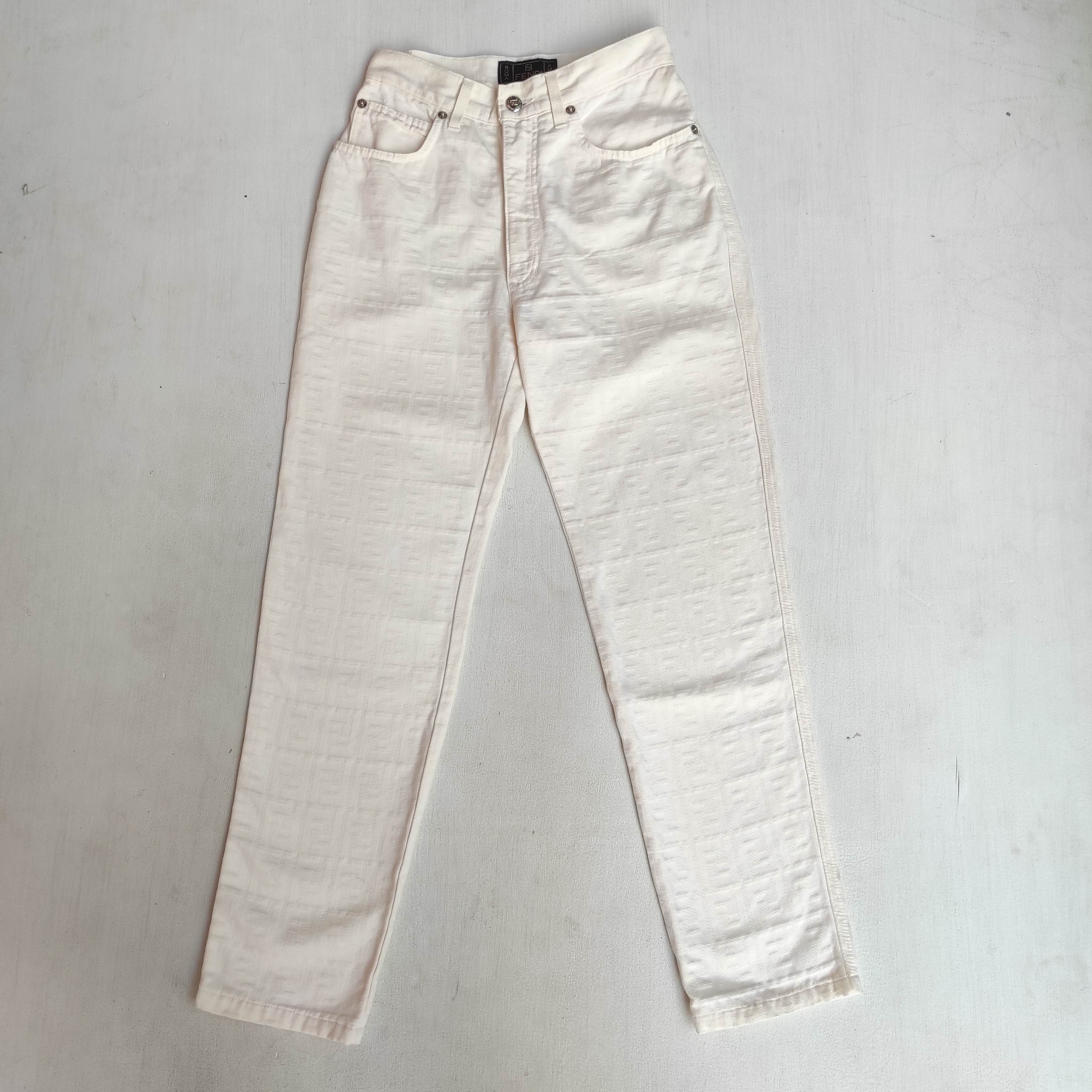 Fendi Fendi Monogram Pant Size 25" / US 0 / IT 36 - 2 Thumbnail