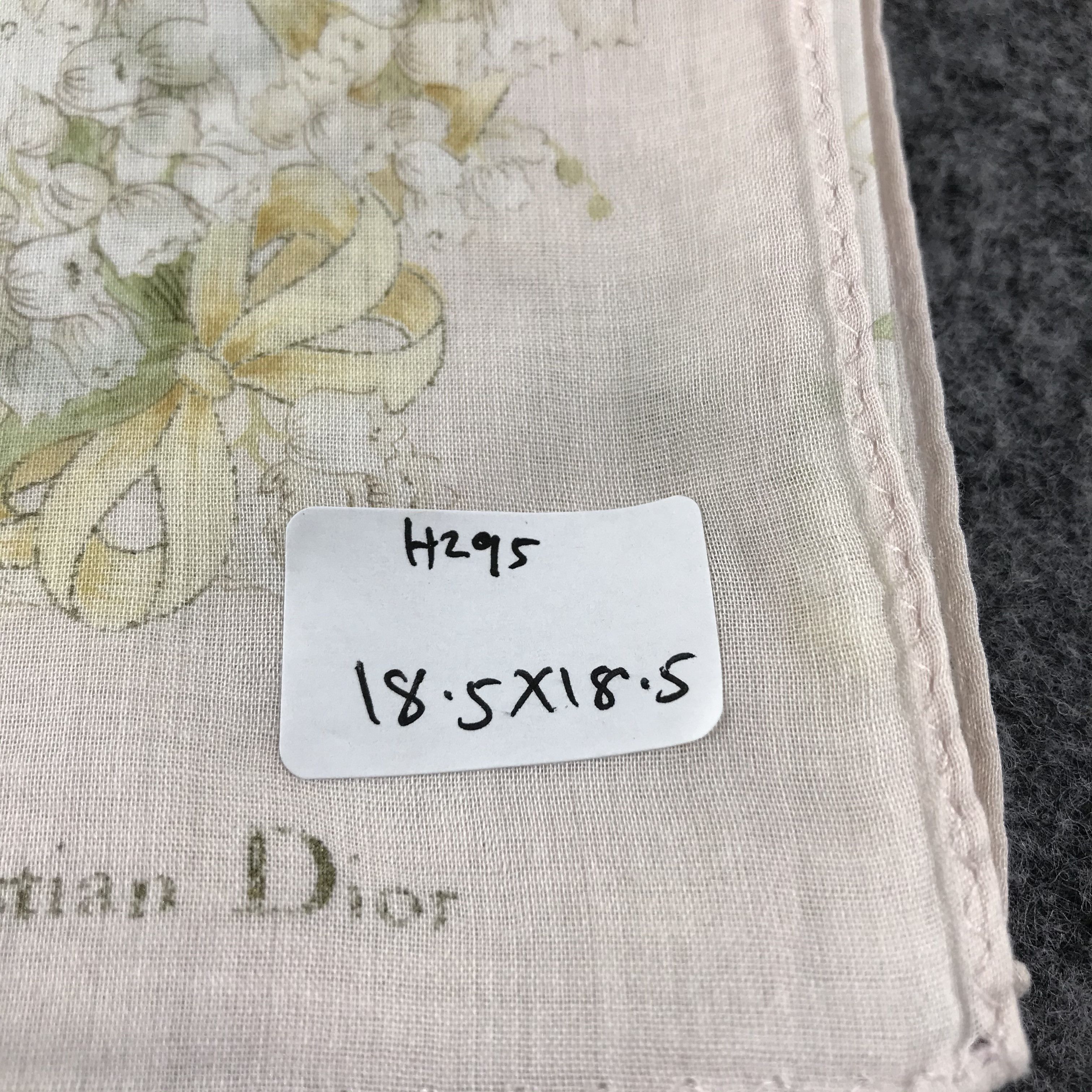 Christian Dior Monsieur Christian Dior Handkerchief Neckerchief Bandana H295 Size ONE SIZE - 12 Thumbnail