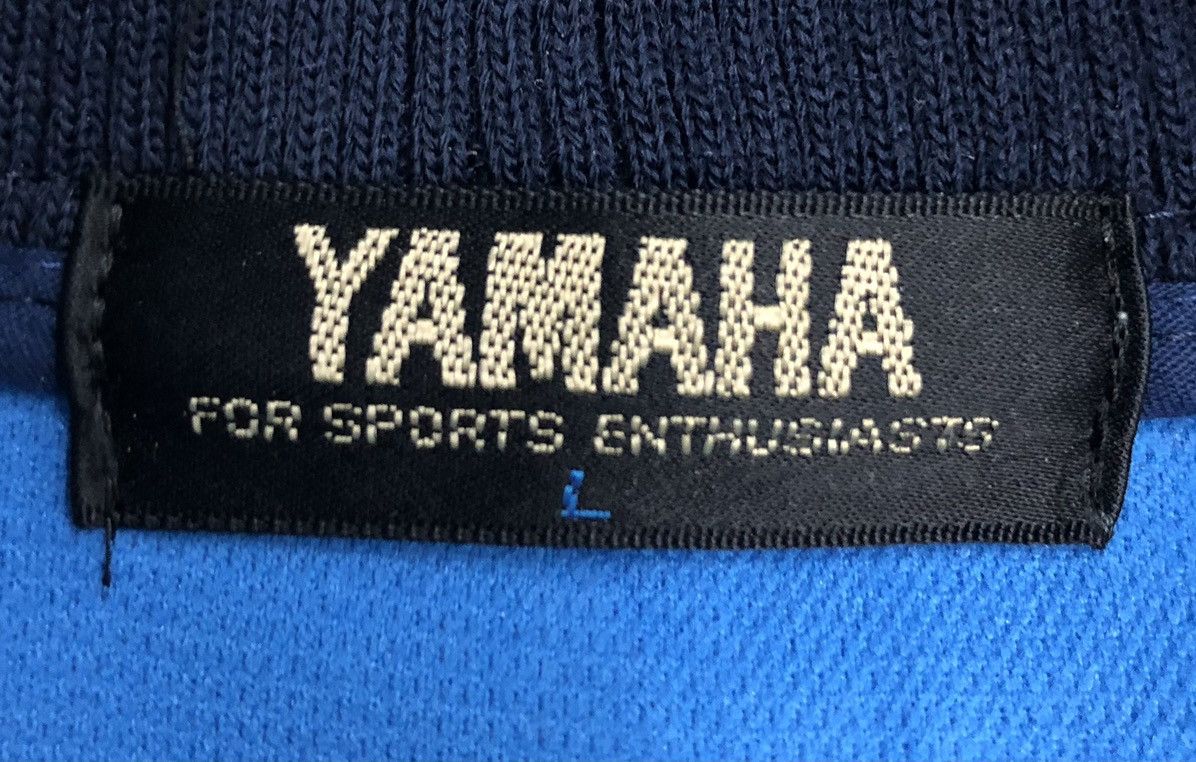 Yamaha Yamaha Sports Zip-Up Jacket Size L Blue Retro Bomber Style Size US L / EU 52-54 / 3 - 14 Thumbnail
