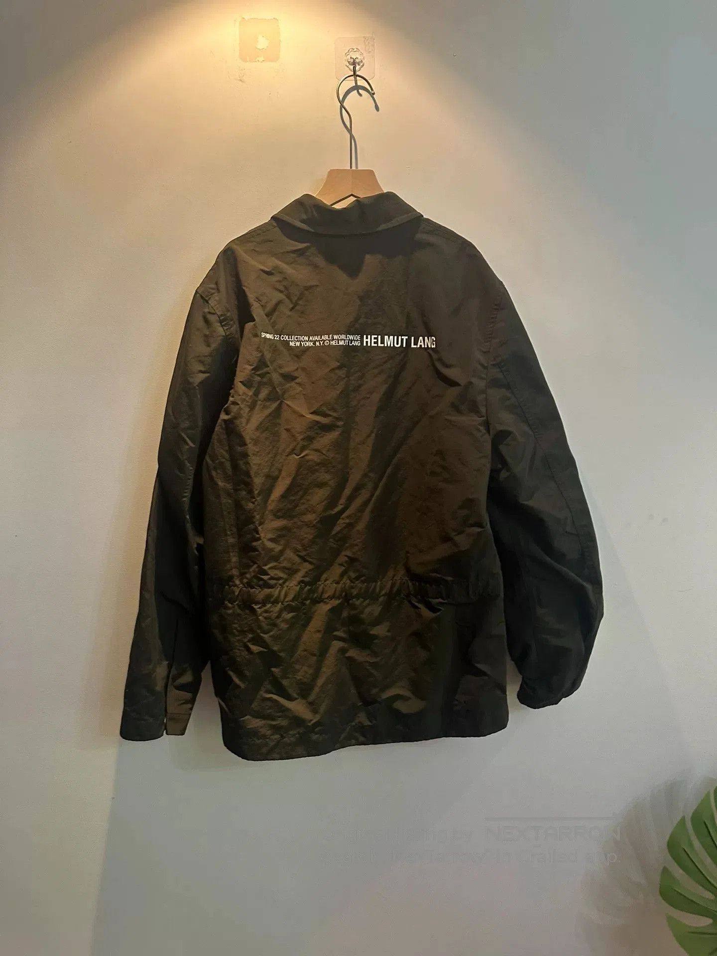 Helmut Lang Helmut Lang Olive Zip Jacket. Size US M / EU 48-50 / 2 - 2 Thumbnail