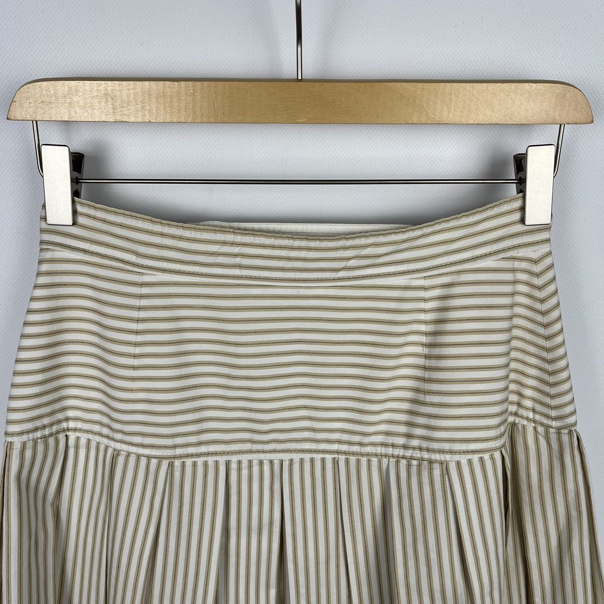 Dolce & Gabbana Ladies Dolce & Gabbana Y2K Stripped Midi Skirt Size 28" / US 6 / IT 42 - 16 Thumbnail