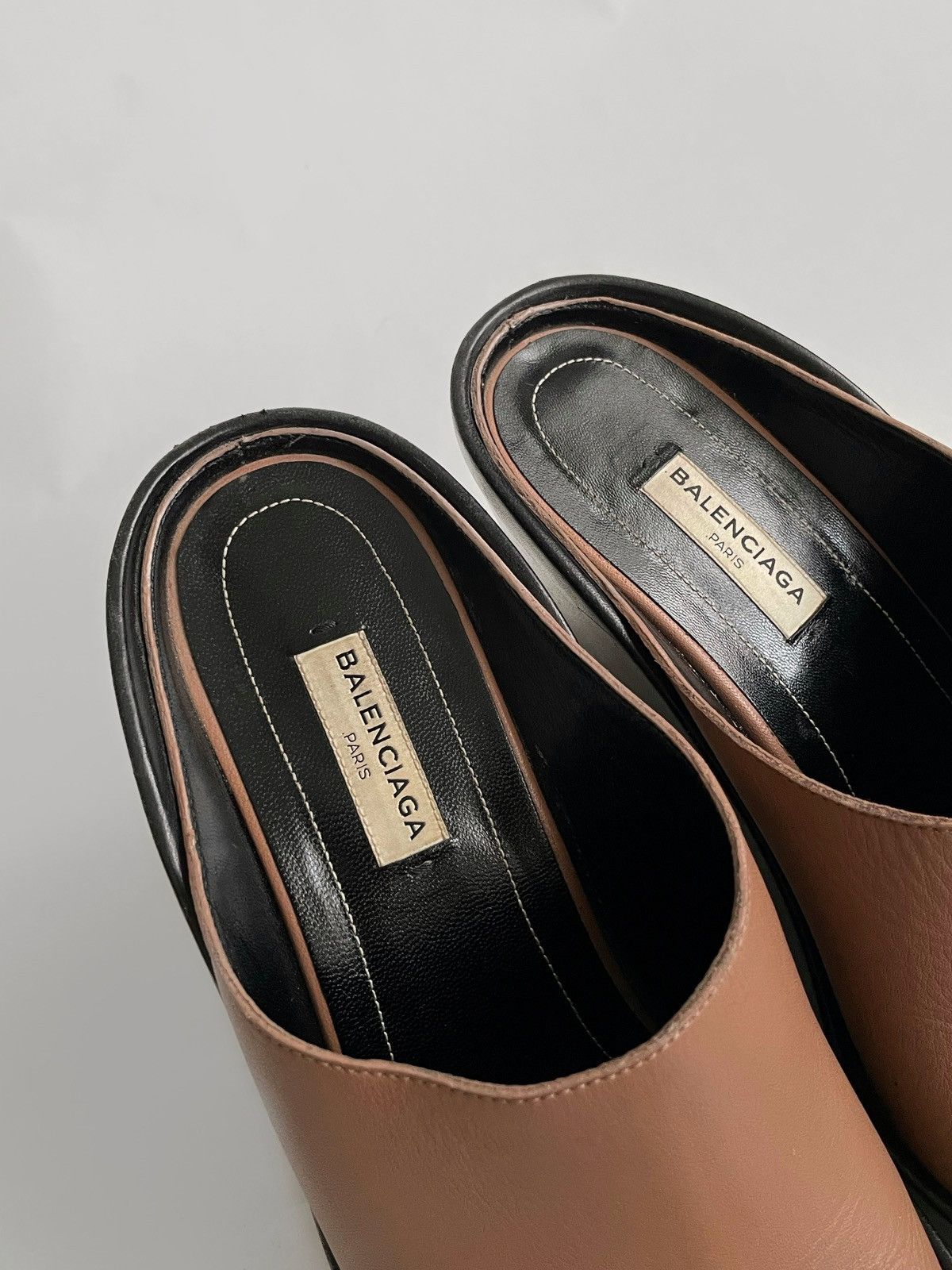 Balenciaga Balenciaga Paris platform mules Size US 9 / IT 39 - 5 Thumbnail