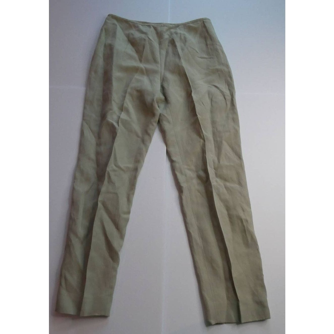 Lauren Ralph Lauren RALPH LAUREN silk linen pant suit set, 10R, beautiful! Size L / US 10 / IT 46 - 5 Thumbnail