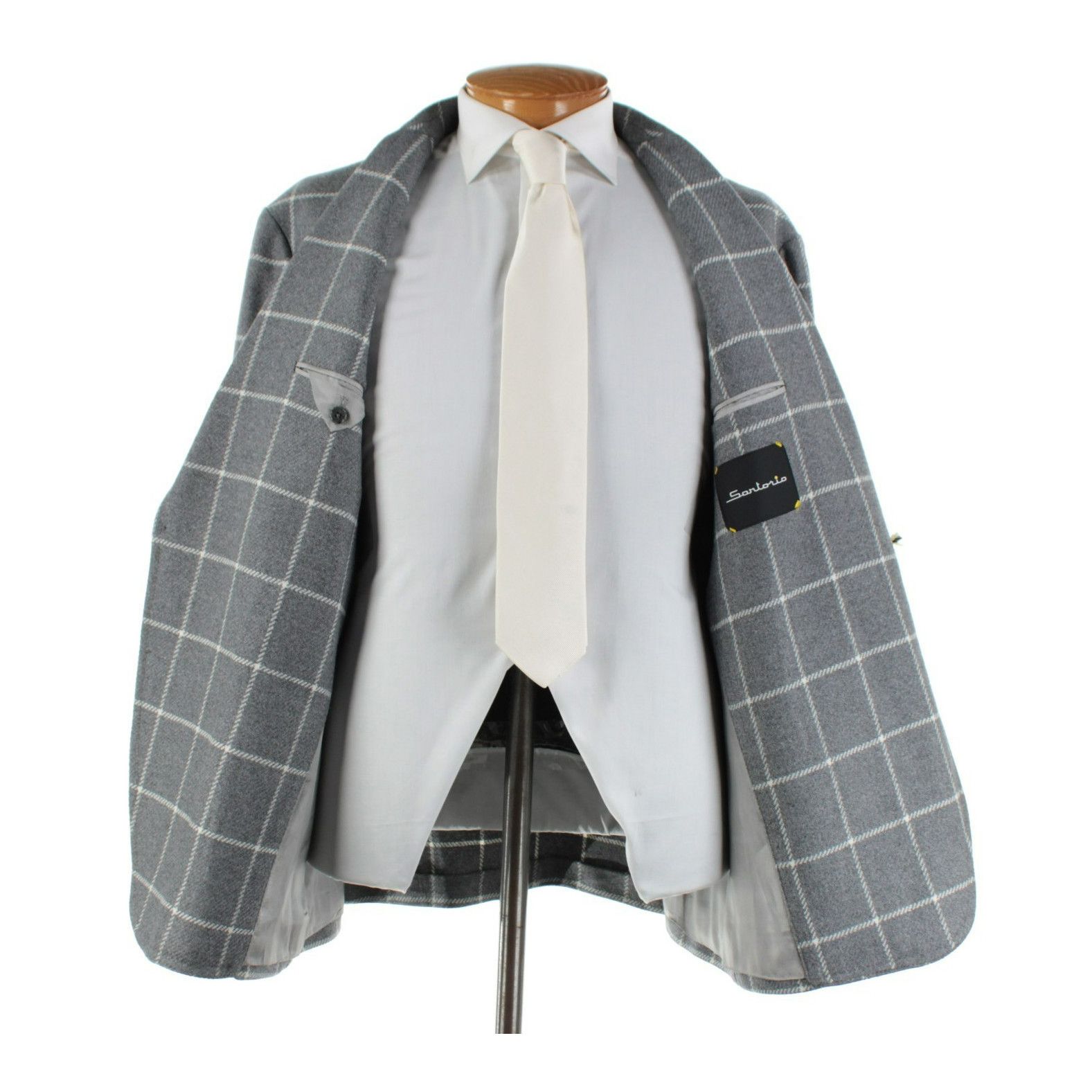 SARTORIO Sartorio Sport Coat Size 52 Regular US in Gray Size 52R - 6 Thumbnail
