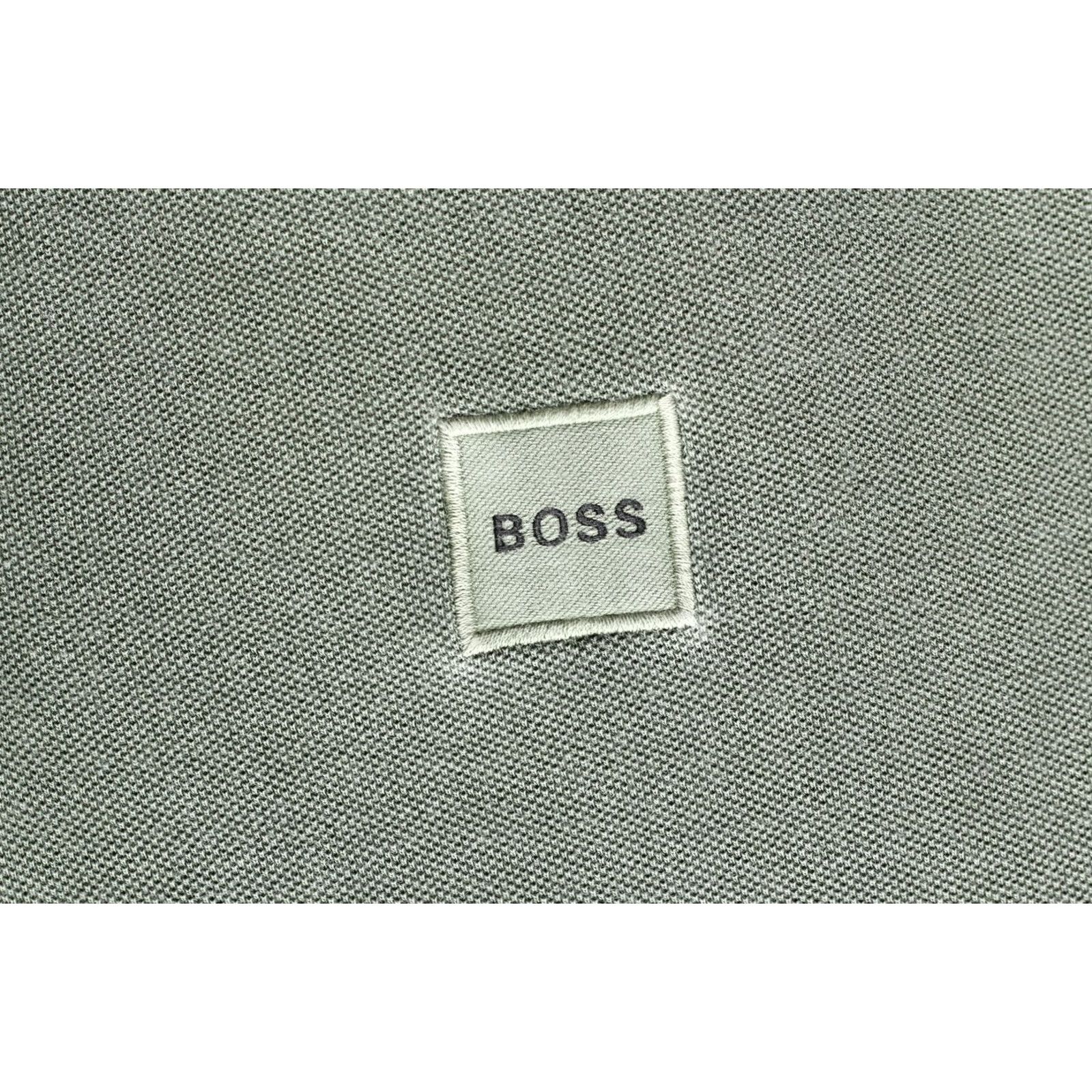 Hugo Boss HUGO BOSS Prime Polo Shirt Men L Green Short Sleeve VR3970 Casual Designer Size US L / EU 52-54 / 3 - 4 Thumbnail