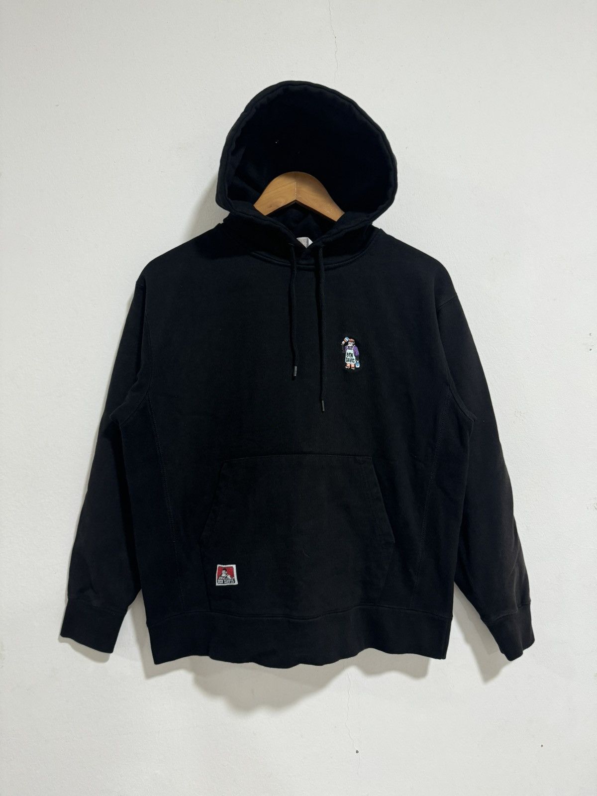 Ben Davis × Vintage Vintage Ben Davis Big Spellout Hoodie Size US M / EU 48-50 / 2 - 2 Thumbnail