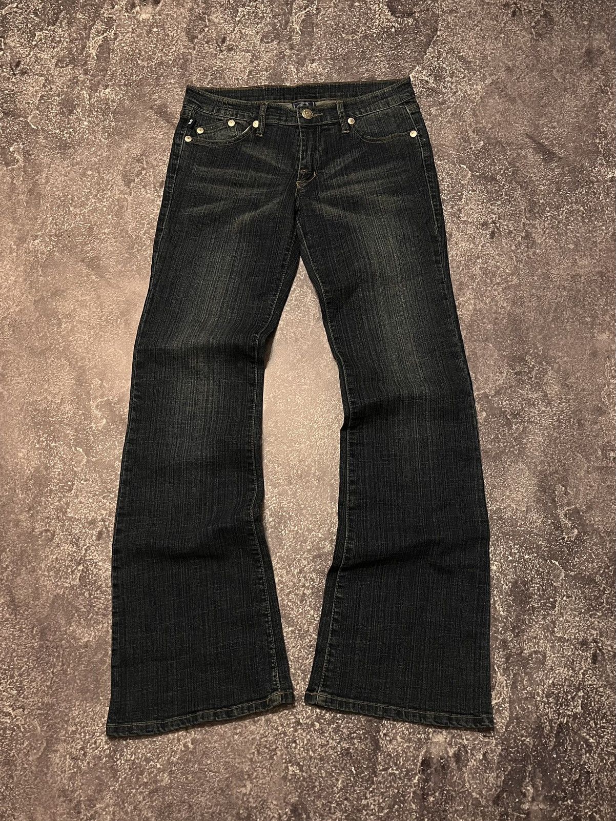 Hysteric Glamour RARE vintage If Six Was Nine style flared jeans Y2K Size US 30 / EU 46 - 6 Thumbnail