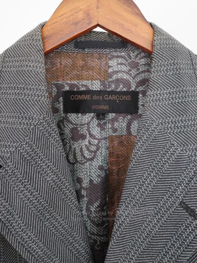 Comme des Garcons COMME des GARCONS 2003 Floral Gray Blazer. Size US M / EU 48-50 / 2 - 7 Thumbnail